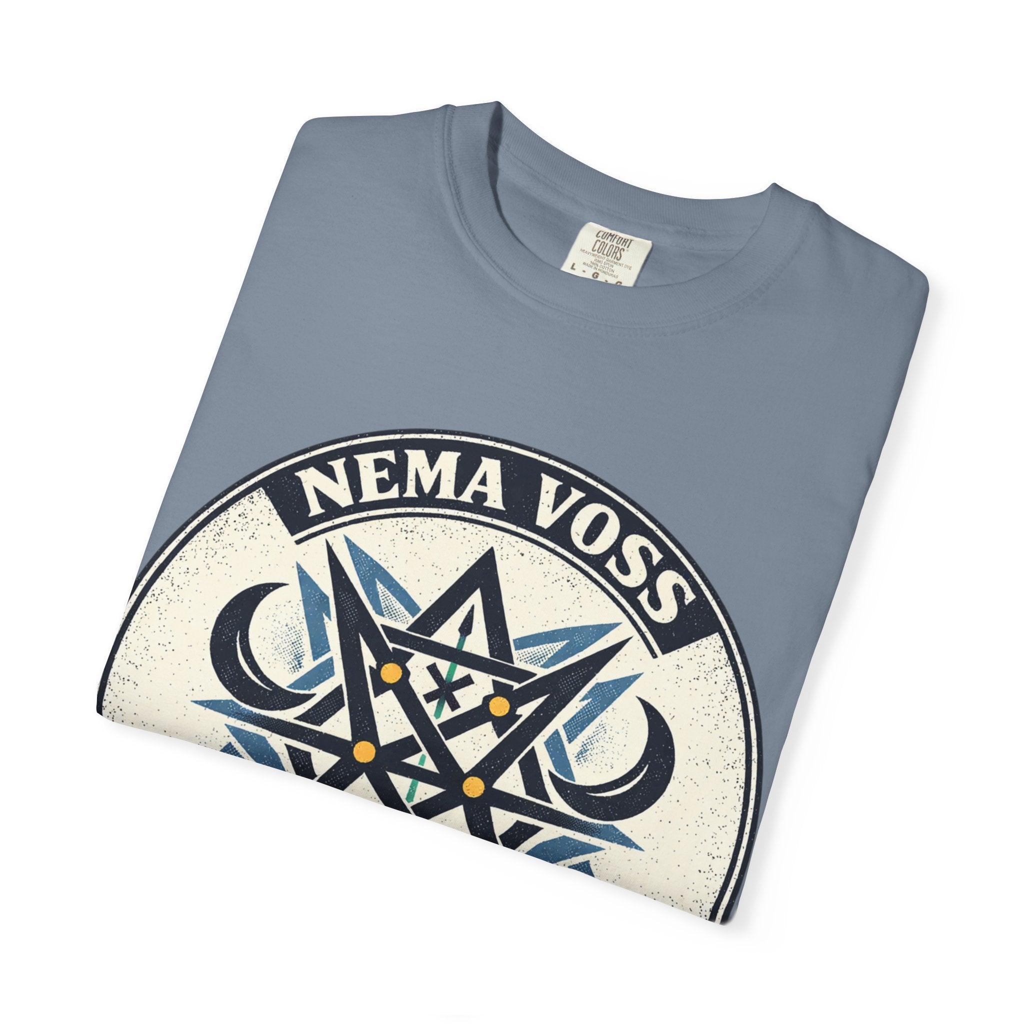 Power Runs Black PRB Nema Voss 'Doubt Splits the Pattern' Graphic T-Shirt by Power Runs Black