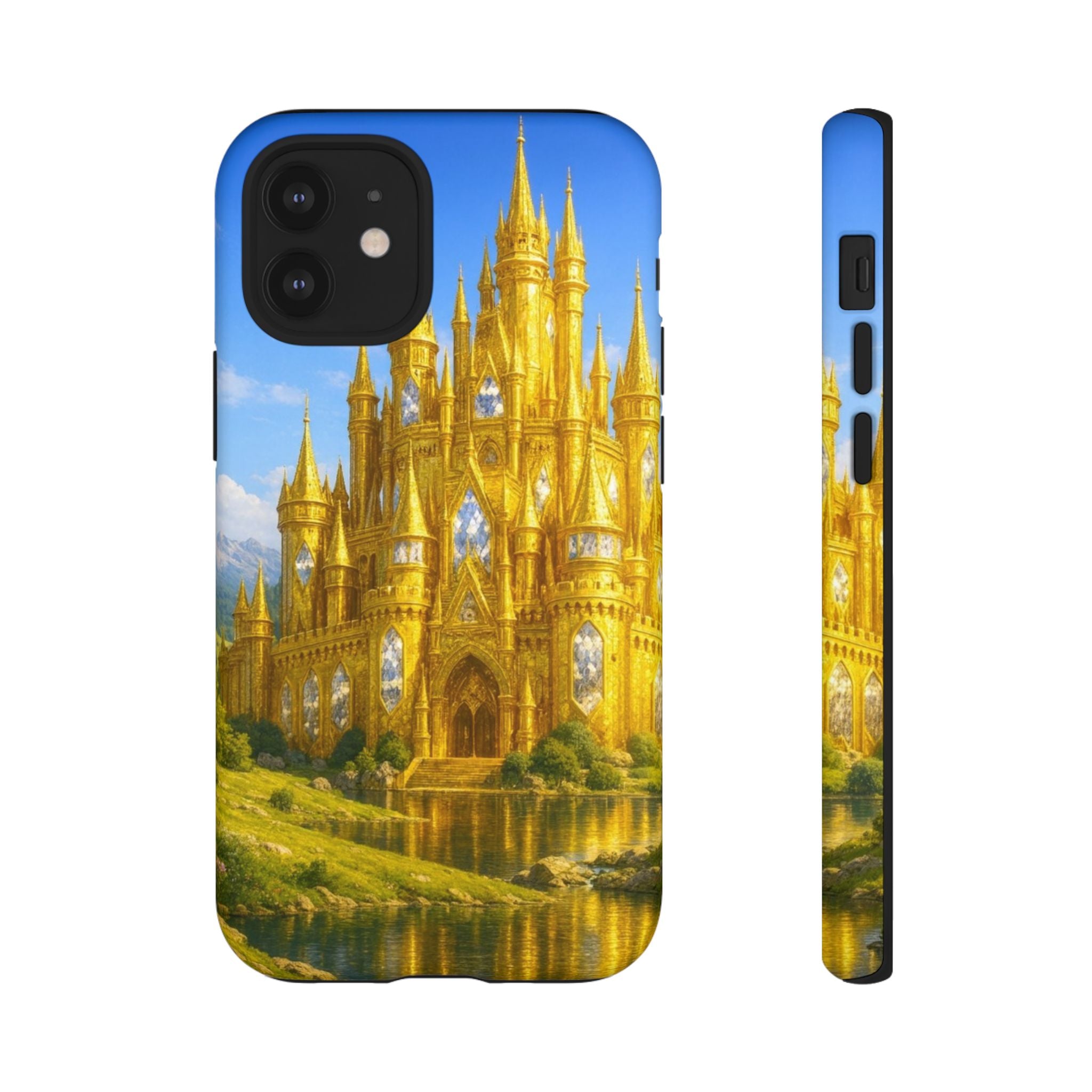 PRB Golden Castle iPhone Case | Fantasy Palace Phone Case by Printify