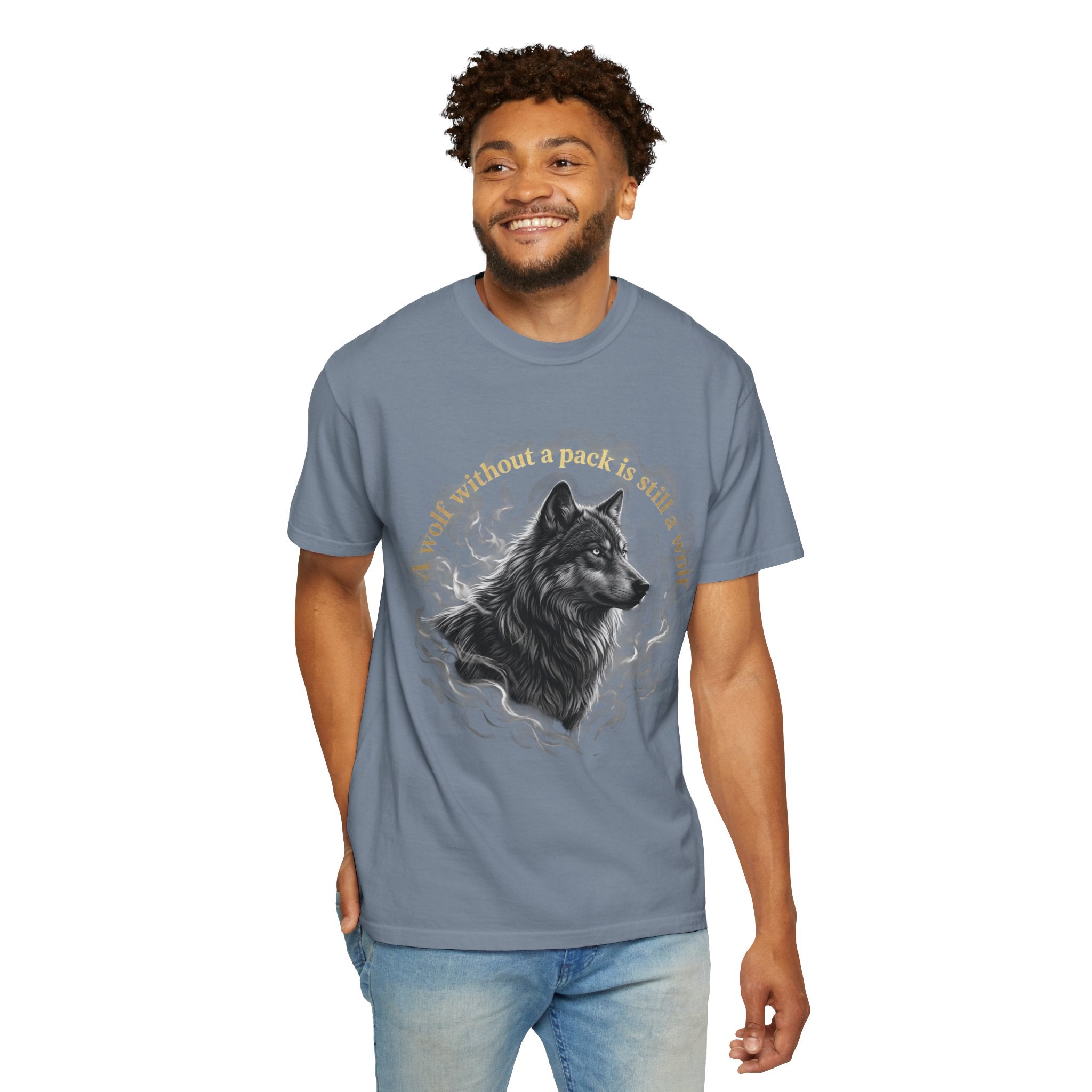 PRB Wolf Portrait T-Shirt — "You’ll Shoot Your Eye Out" Vintage Graphic Tee by Printify