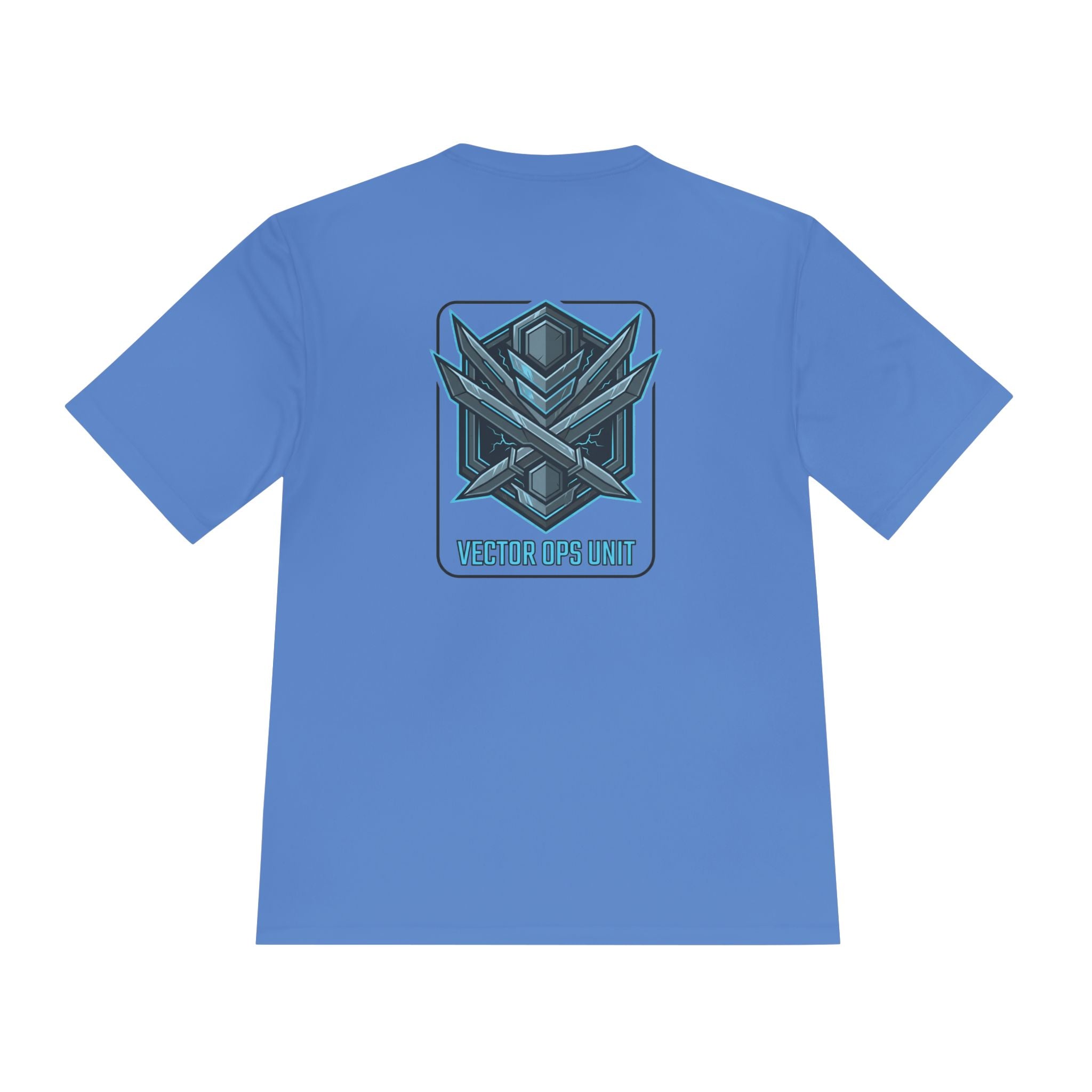 Power Runs Black PRB Blackline Vector Ops Unit Graphics Tee by Power Runs Black