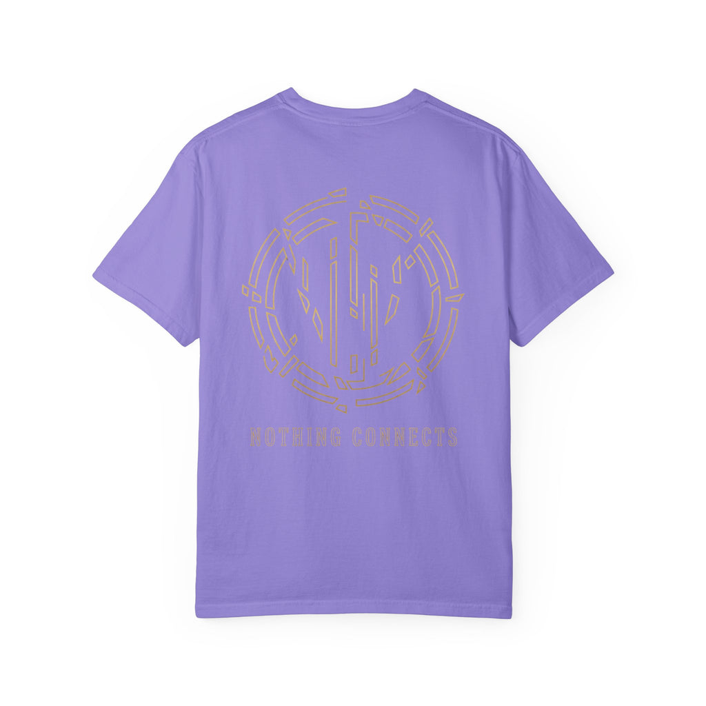 Power Runs Black PRB Cael Mór Symbol T-Shirt — ‘Nothing Connects’ Minimal Graphic Tee by Power Runs Black