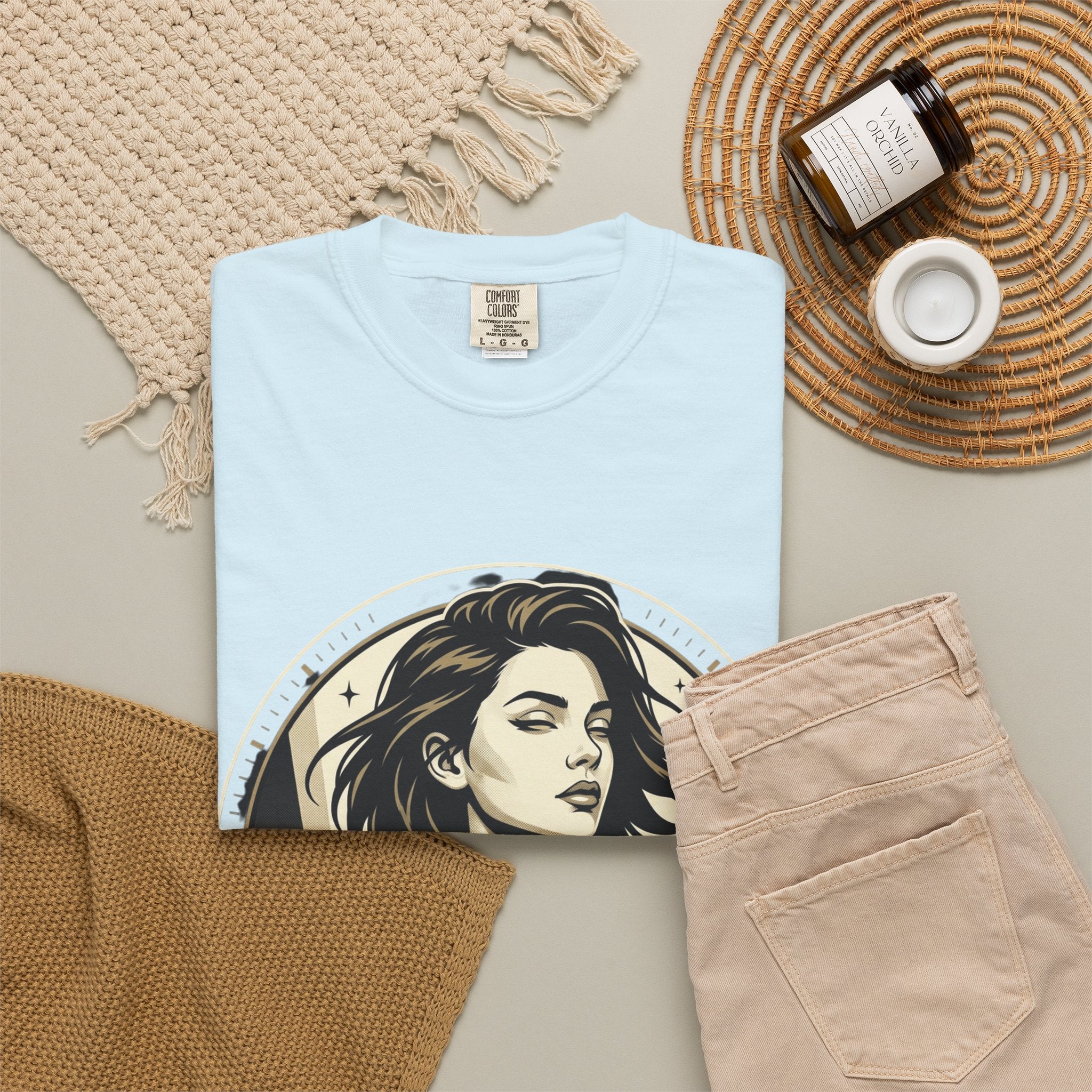 Power Runs Black Retro Space Captain Portrait T-Shirt — 'Fearless Commander' Graphic Tee by Power Runs Black