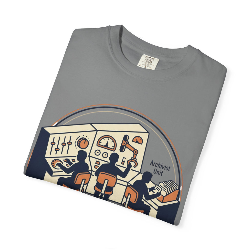 Power Runs Black PRB Field Operators T-Shirt — "Field Operators: Not Fully Automated — Requires Specialized Personnel" by Power Runs Black