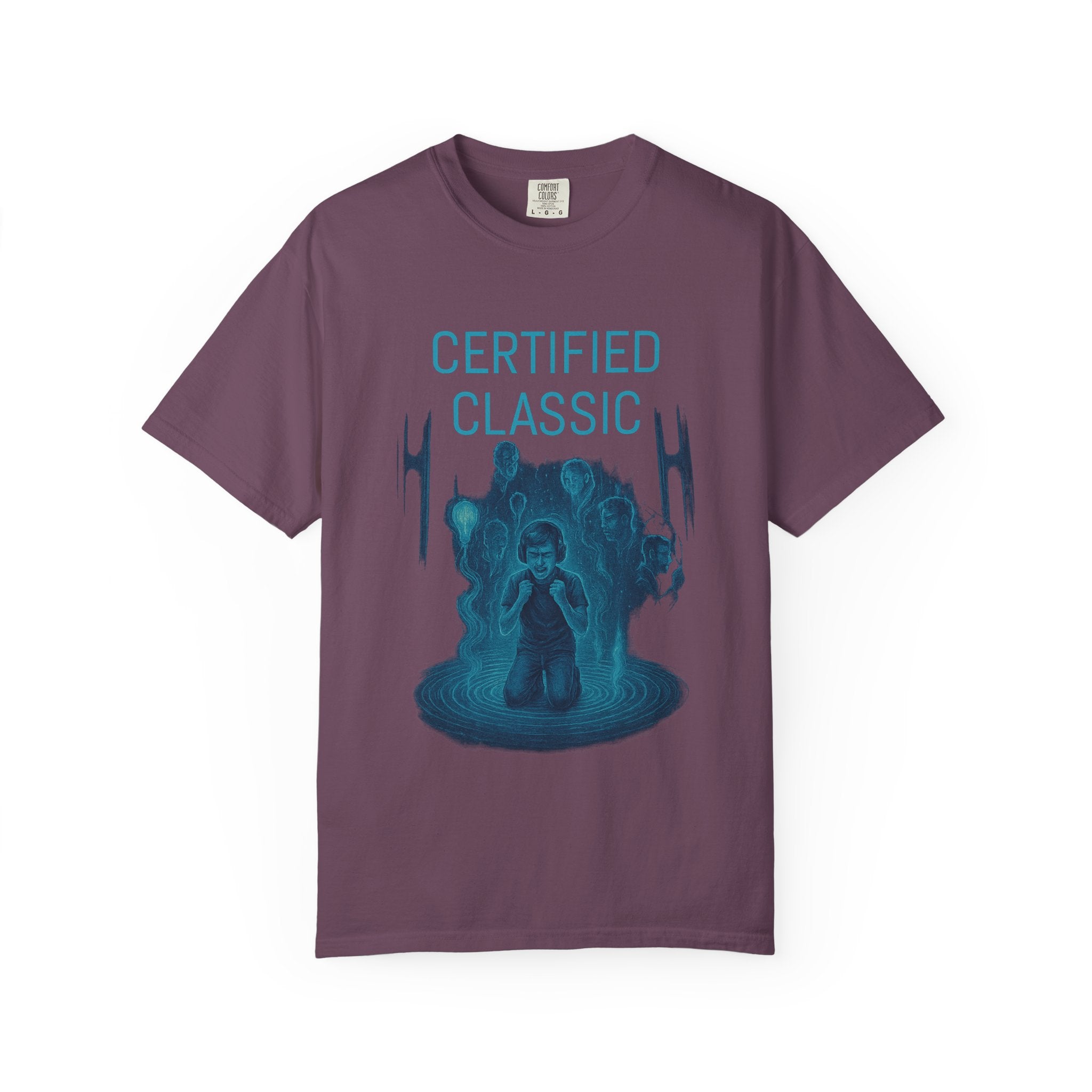 PRB Certified Classic T-Shirt – Retro Sci‑Fi Graphic Tee by Power Runs Black