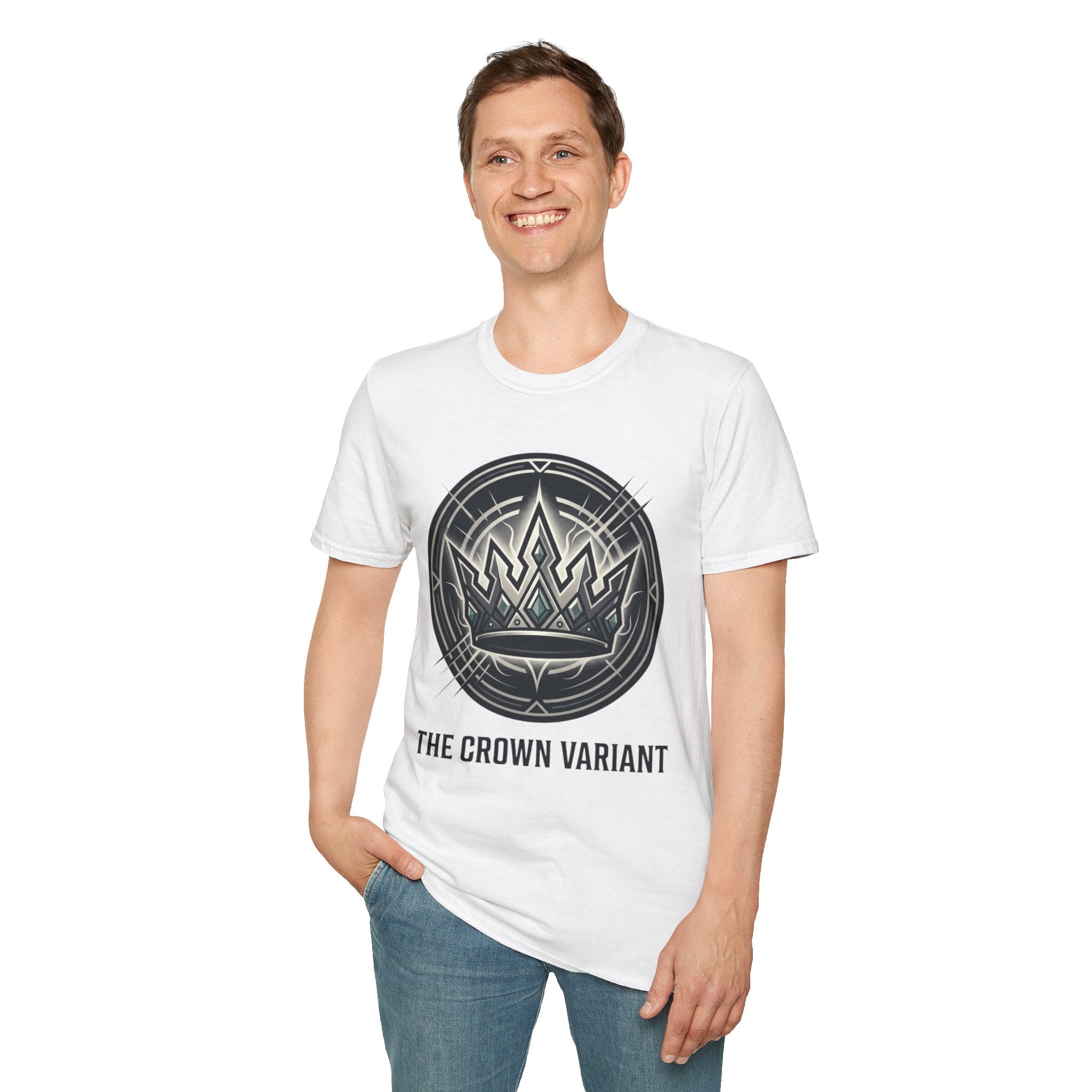 Power Runs Black PRB Crown Variant Graphic T-Shirt — The Crown Variant Emblem by Power Runs Black