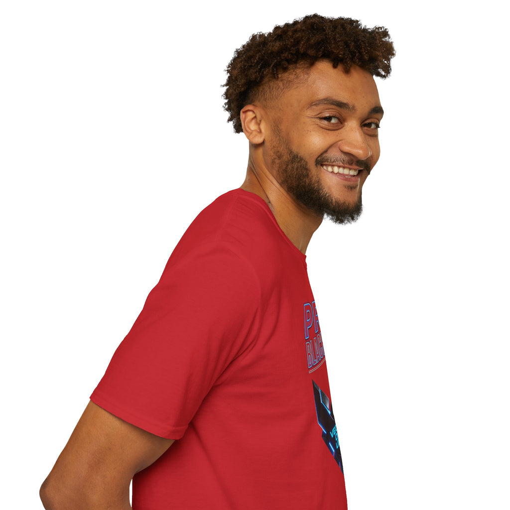 PRB Blackline Vector Ops T-Shirt by Power Runs Black