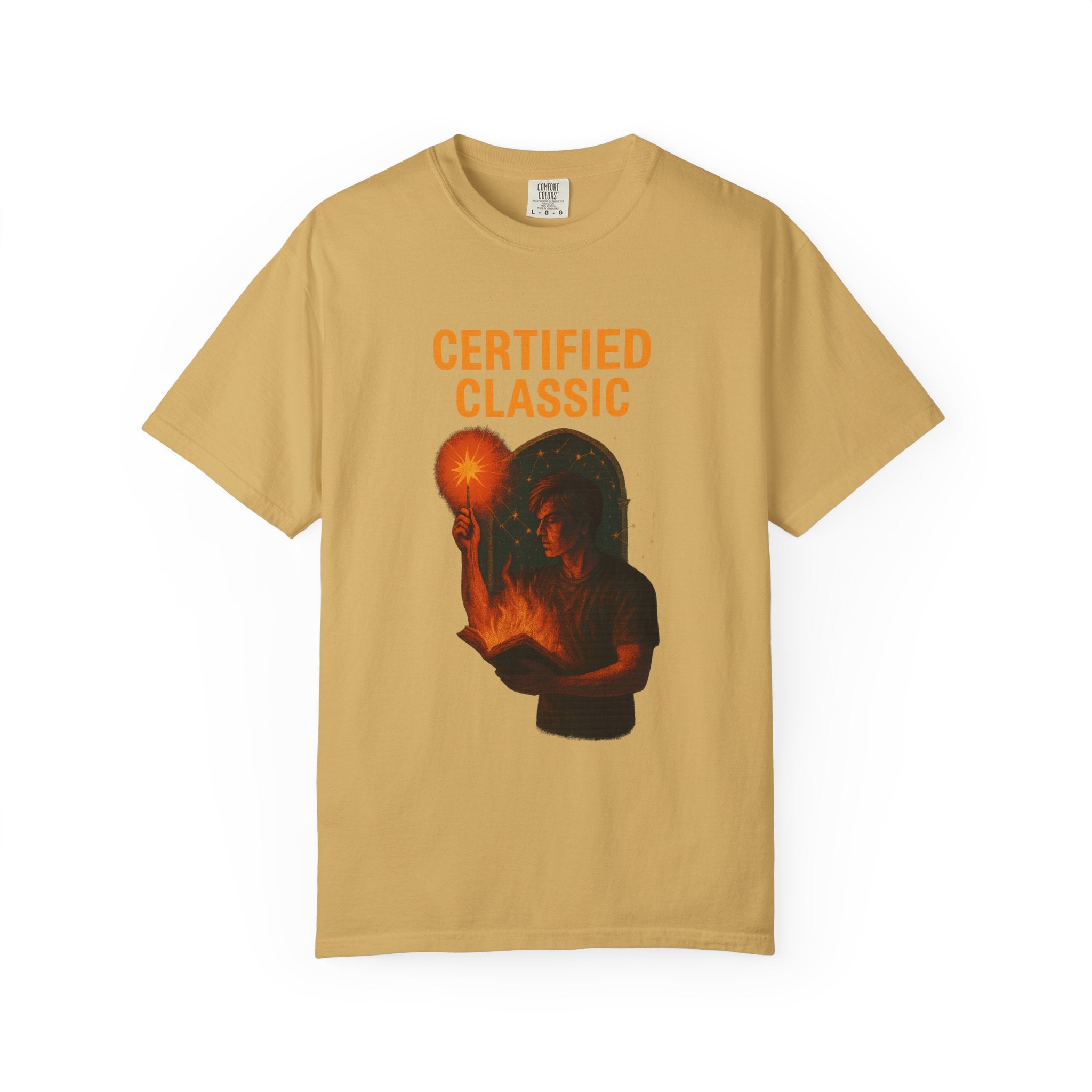 PRB Certified Classic head silhouette holding light bulb T-shirt | vintage inspired graphic tee by Power Runs Black