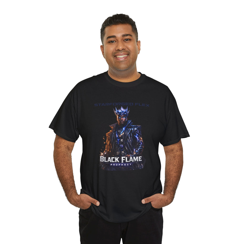 Power Runs Black PRB Starforged Flex : Black Flame Prophecy by Printify