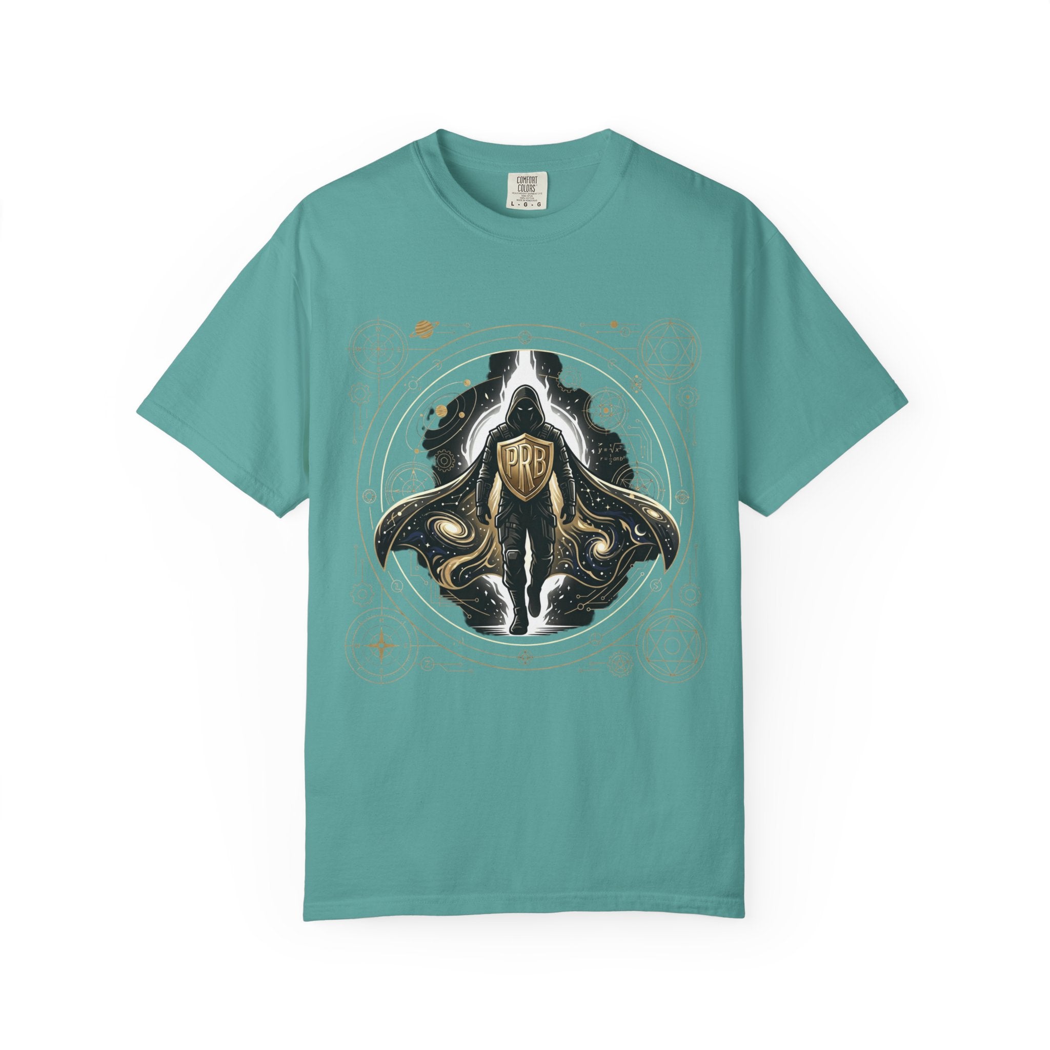 PRB Manta Ray Crest T-Shirt | Ornate Nautical Illustration by Printify