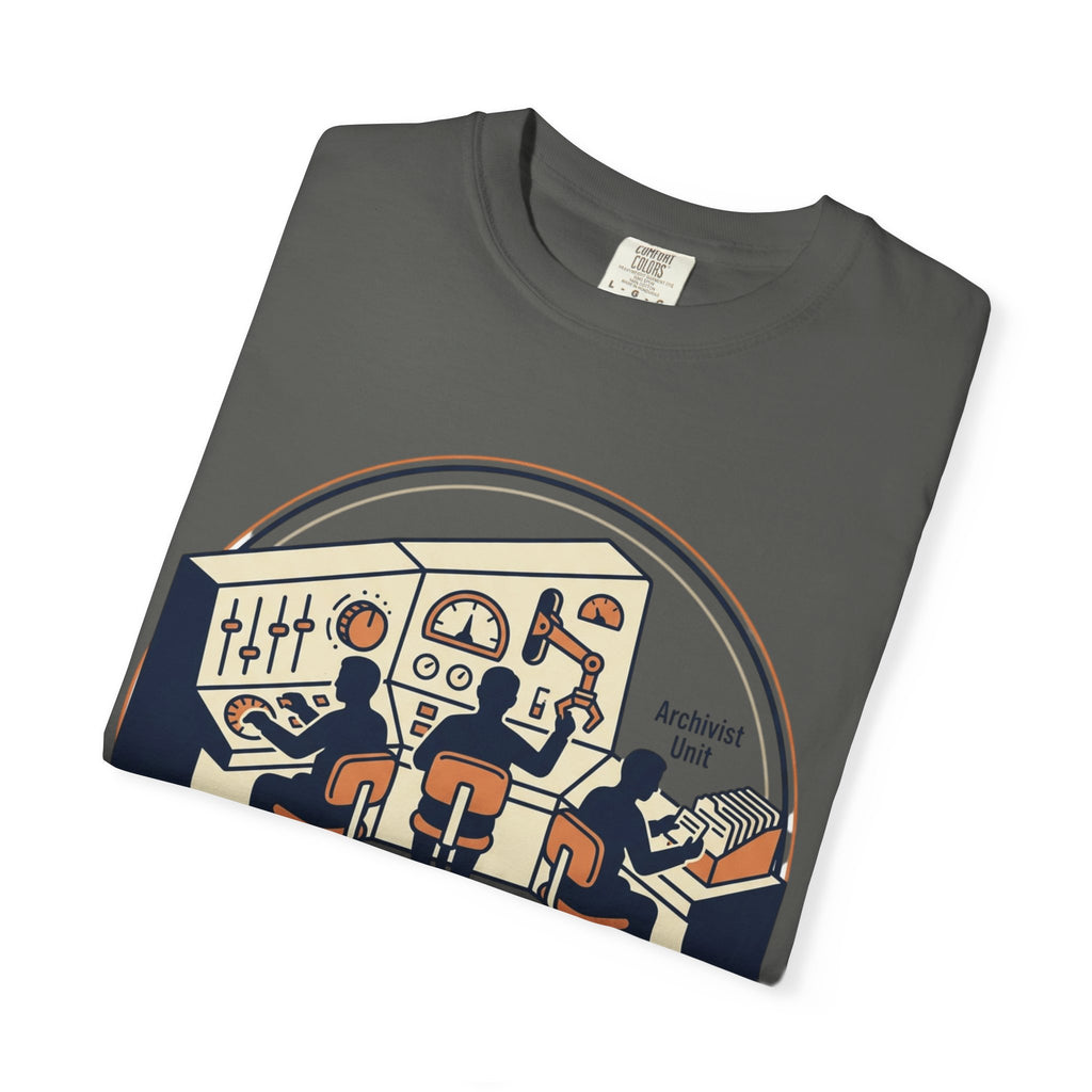 Power Runs Black PRB Field Operators T-Shirt — "Field Operators: Not Fully Automated — Requires Specialized Personnel" by Power Runs Black