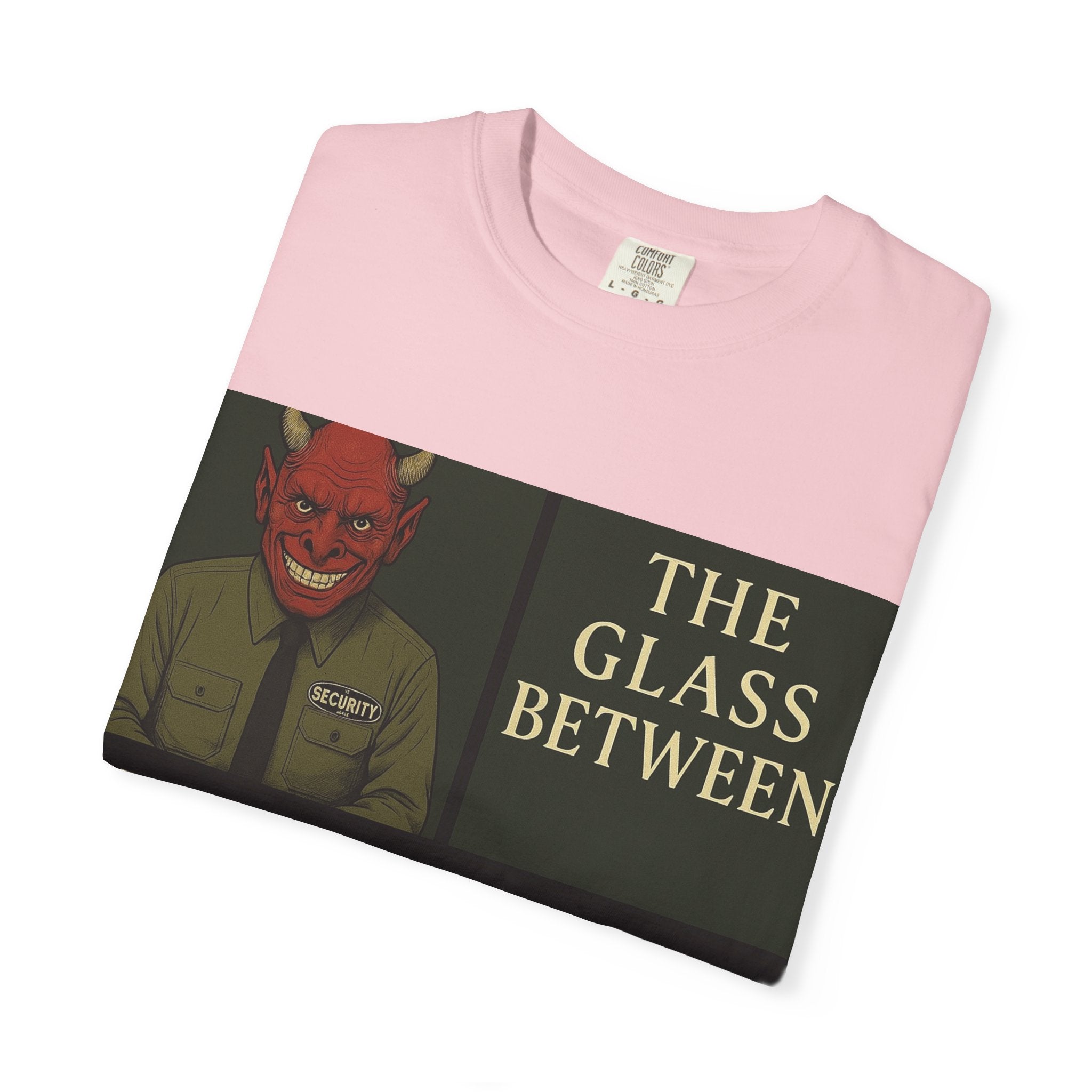 PRB The Glass Between Vintage Collage T-Shirt by Power Runs Black