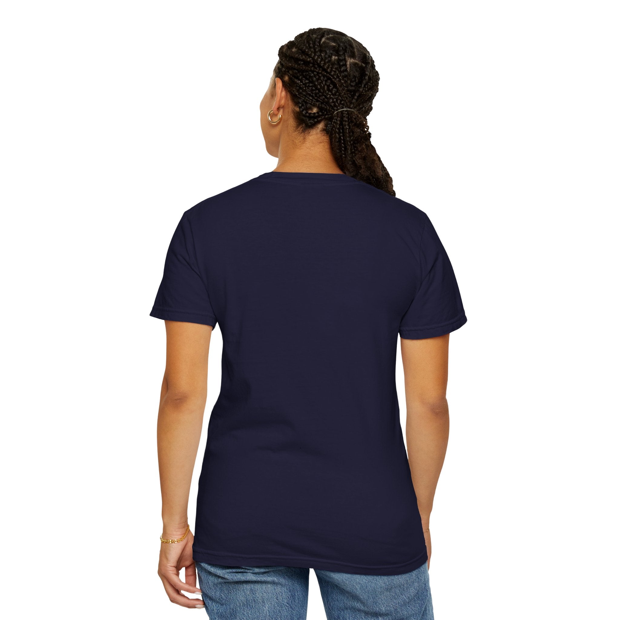 Power of Black Graphic T-Shirt — Egyptian Ankh Warrior Design by Power Runs Black