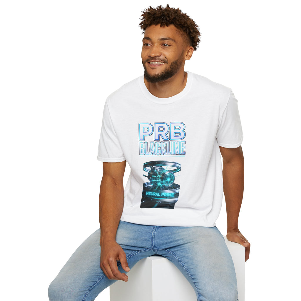 PRB Blackline Neural Prime Graphic T-Shirt by Power Runs Black