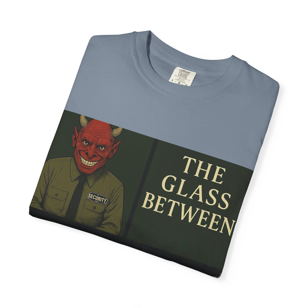 PRB The Glass Between Vintage Collage T-Shirt by Power Runs Black