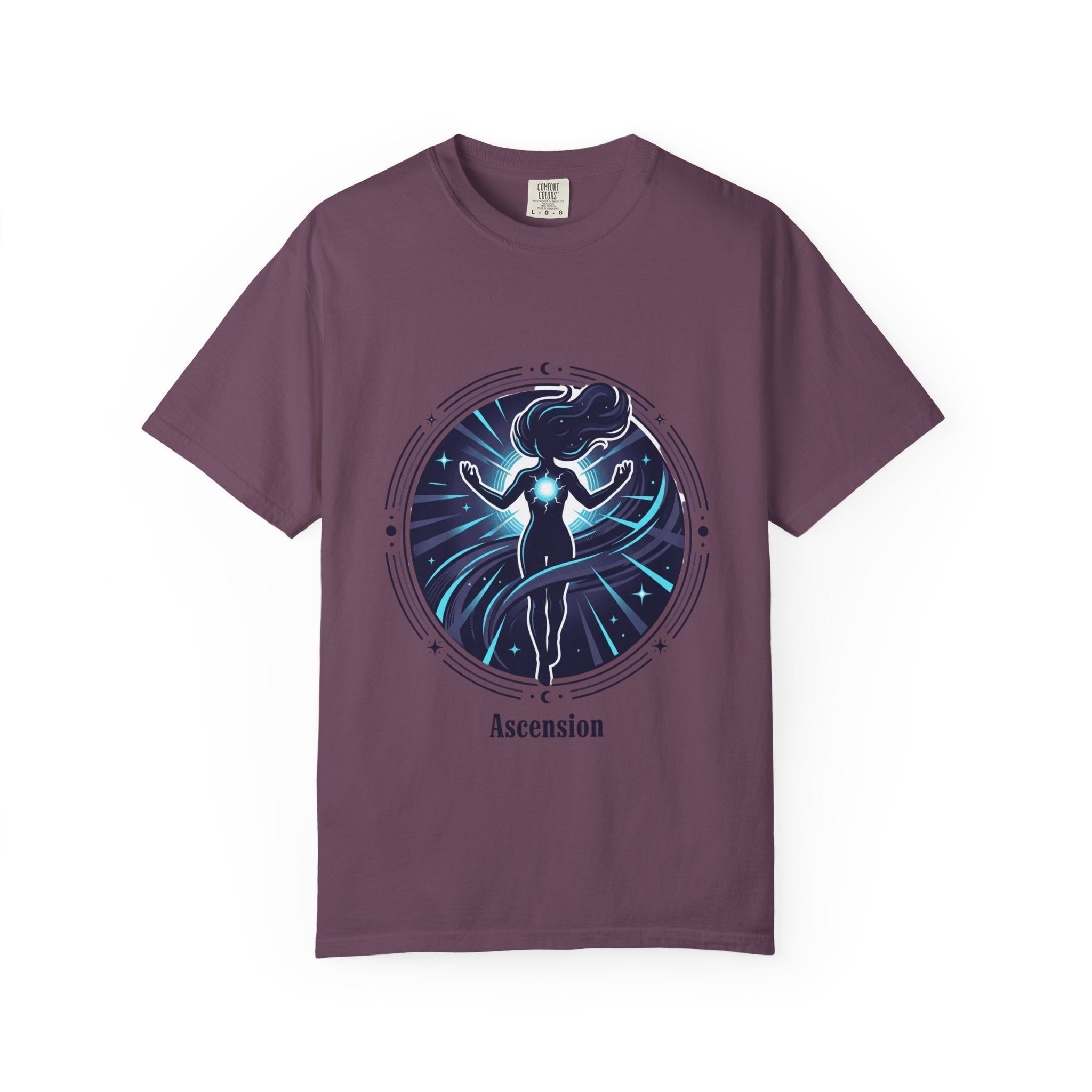 Power Runs Black PRB Ascension T-Shirt — Spiritual Energy Graphic Tee by Power Runs Black