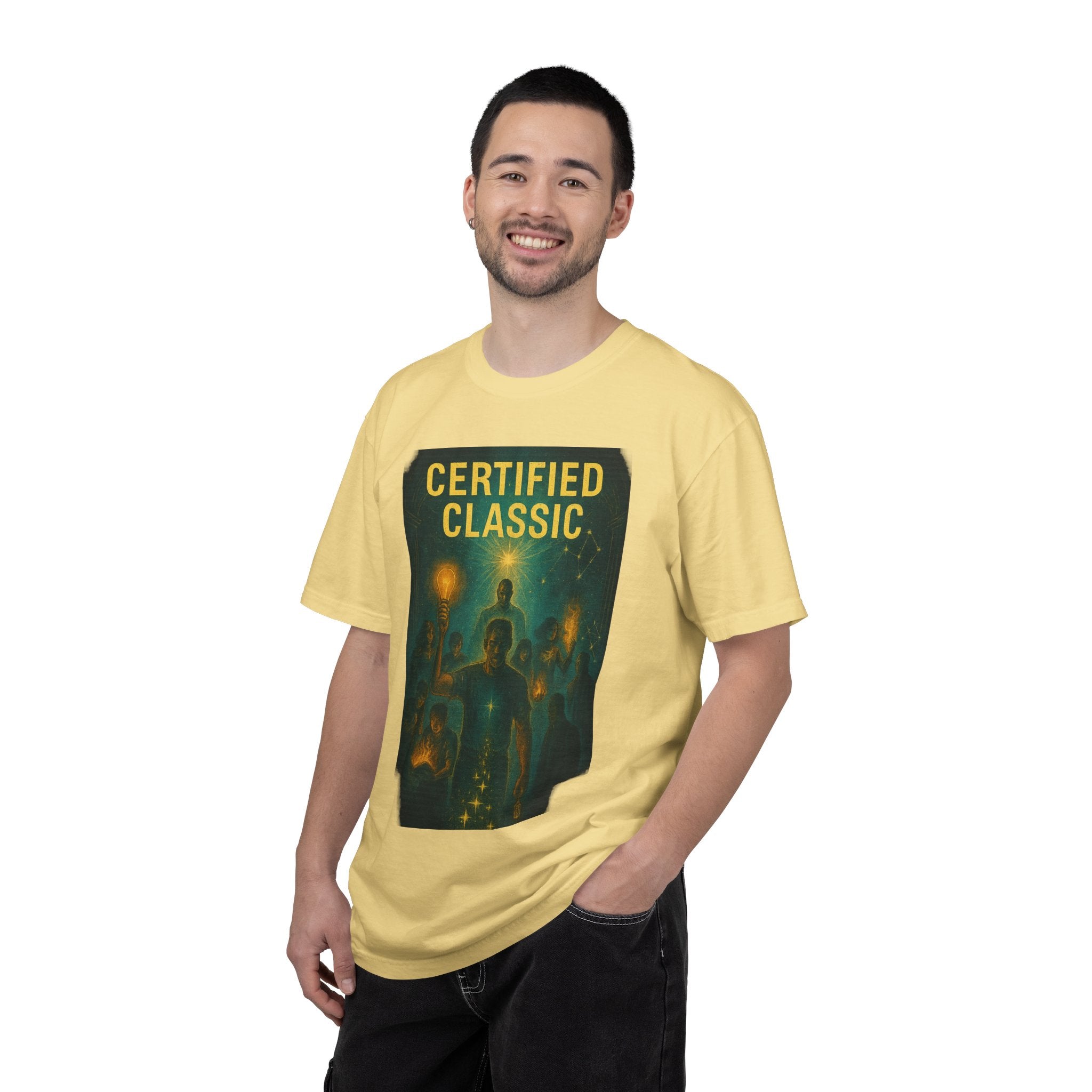 PRB Certified Classic T-Shirt — Vintage Lanterns Graphic Tee by Power Runs Black