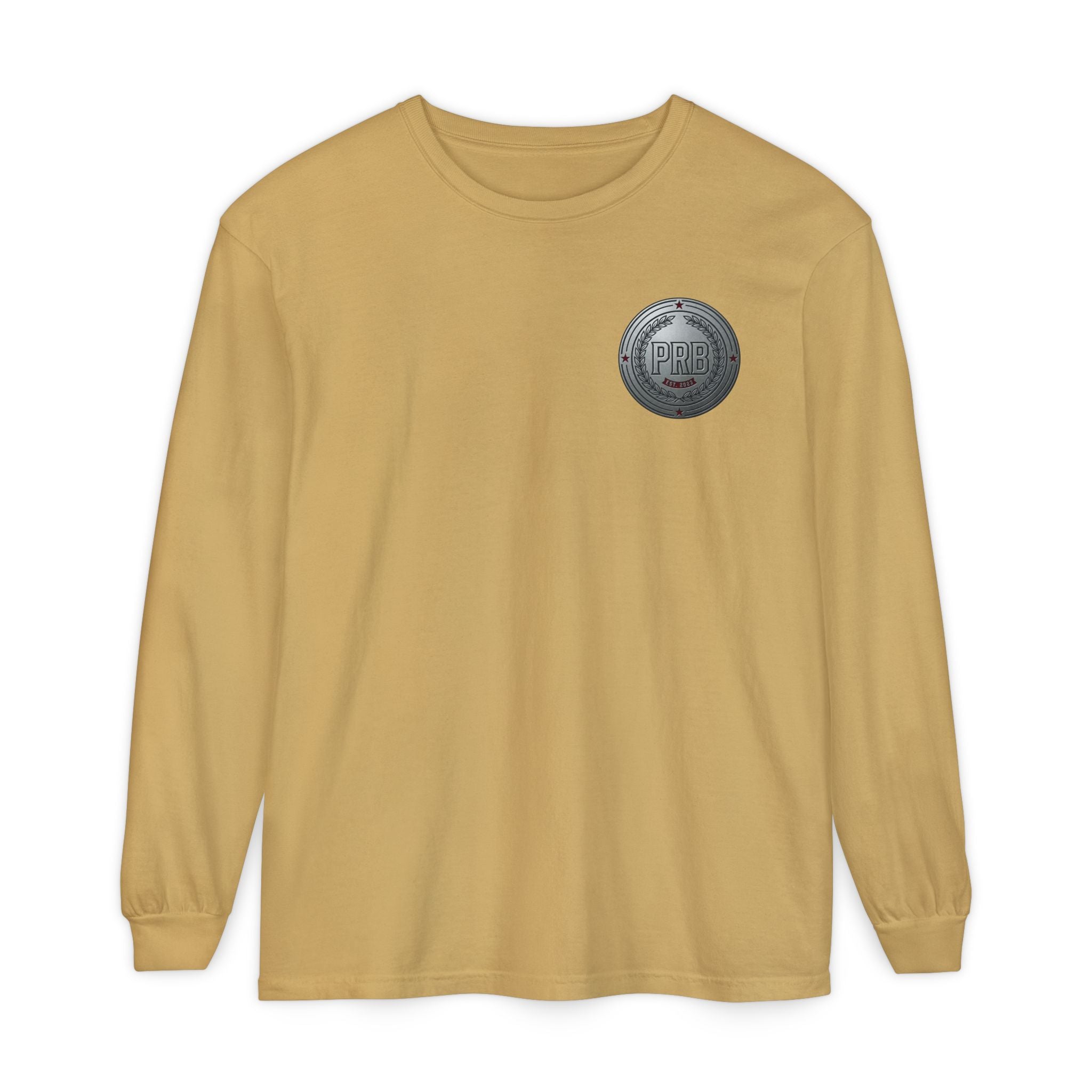 PRB The Starbound Seven graphic long sleeve shirt | cosmic superhero poster by Power Runs Black