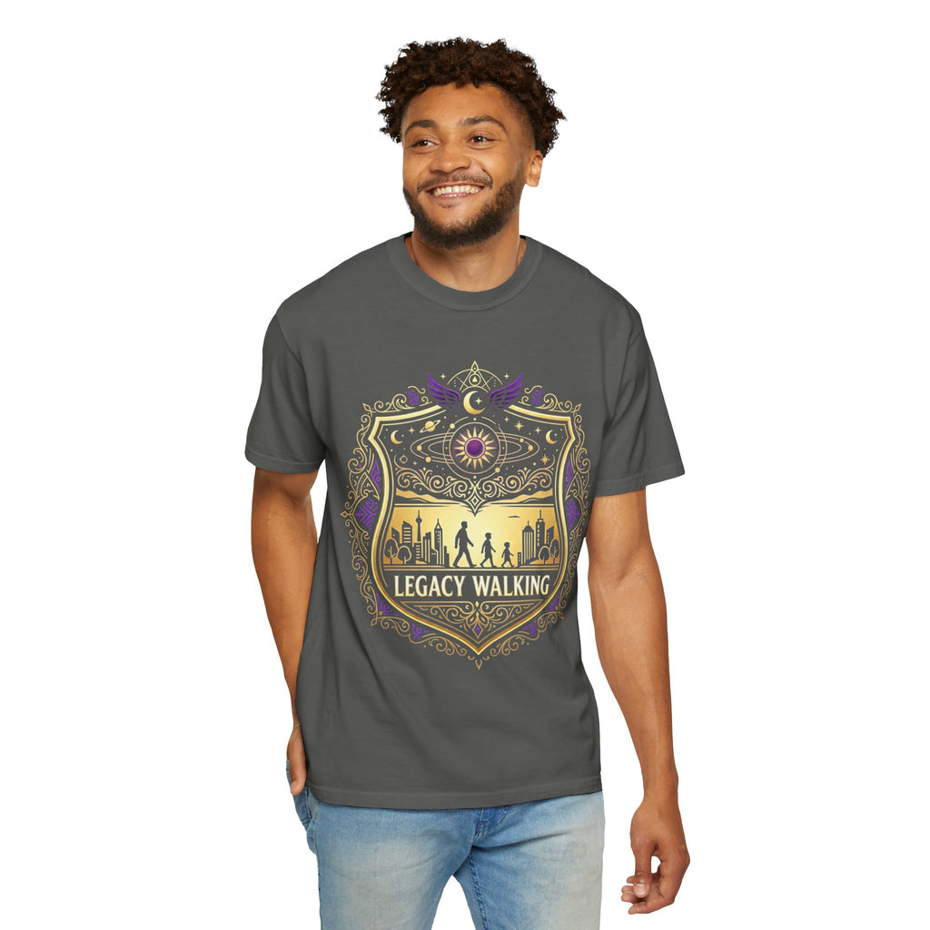 PRB Sci-Fi Adventure Graphic Tee | Futuristic Forest Print Unisex T-Shirt by Printify