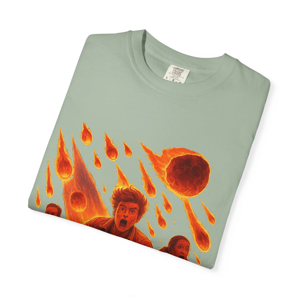 PRB Meteor Shower Escape T-Shirt — Apocalyptic Running Graphic Tee by Power Runs Black