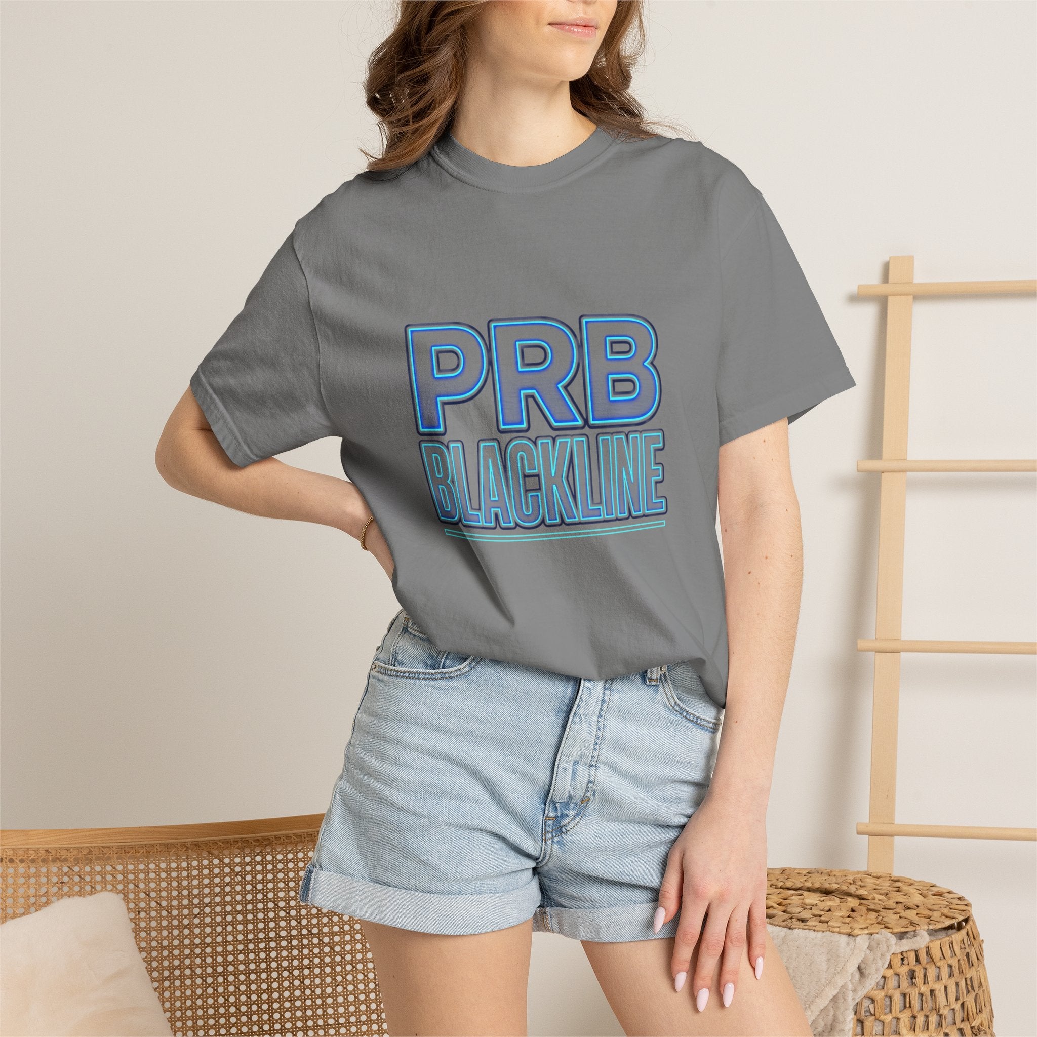 PRB Blackline Graphic T-shirt by Printify