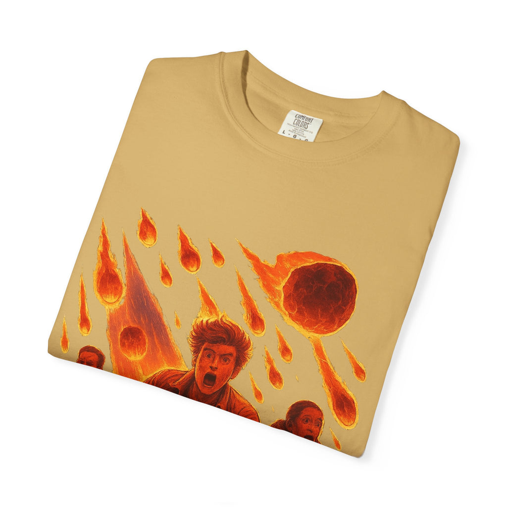 PRB Meteor Shower Escape T-Shirt — Apocalyptic Running Graphic Tee by Power Runs Black
