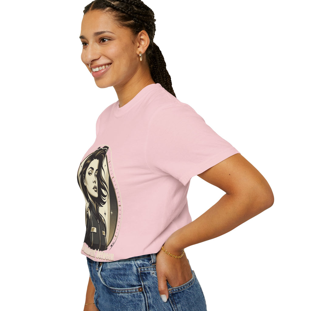 Power Runs Black Retro Space Captain Portrait T-Shirt — 'Fearless Commander' Graphic Tee by Power Runs Black