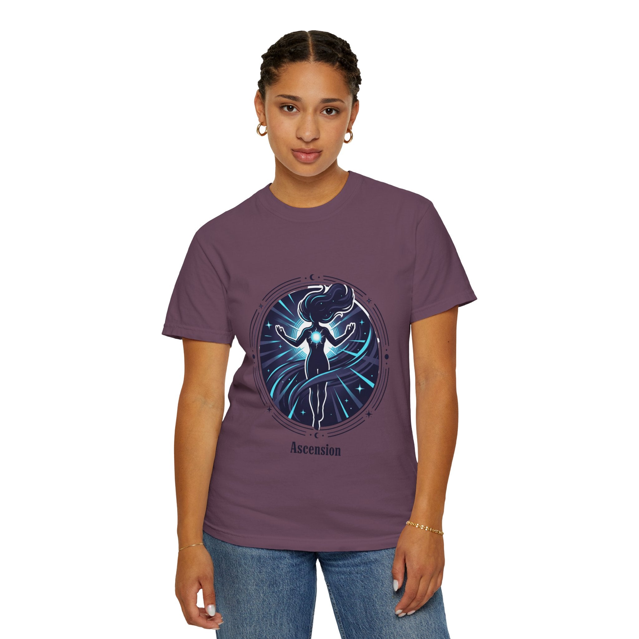 Power Runs Black PRB Ascension T-Shirt — Spiritual Energy Graphic Tee by Power Runs Black