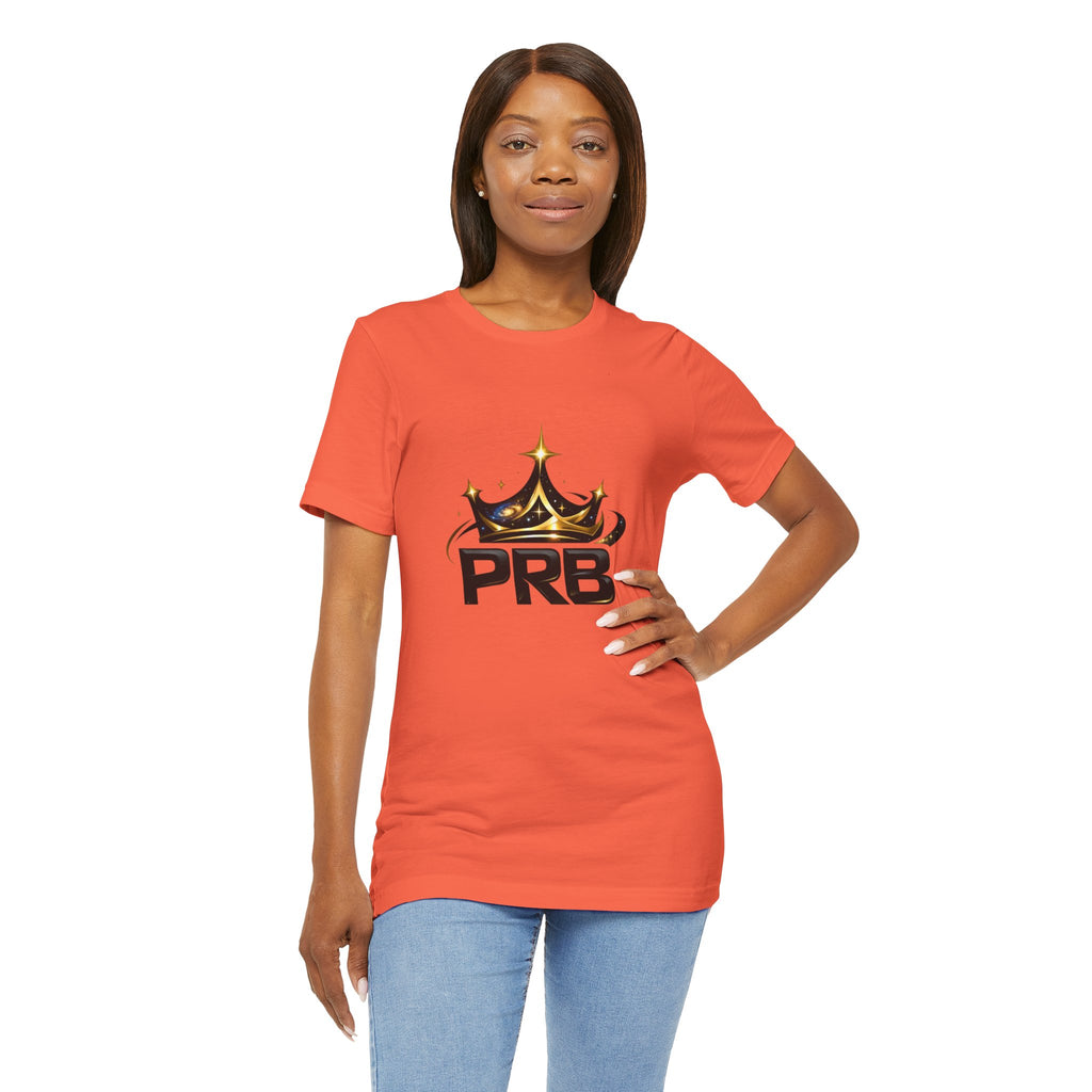 PRB Crown Tee — Graphic Logo T-Shirt by Power Runs Black