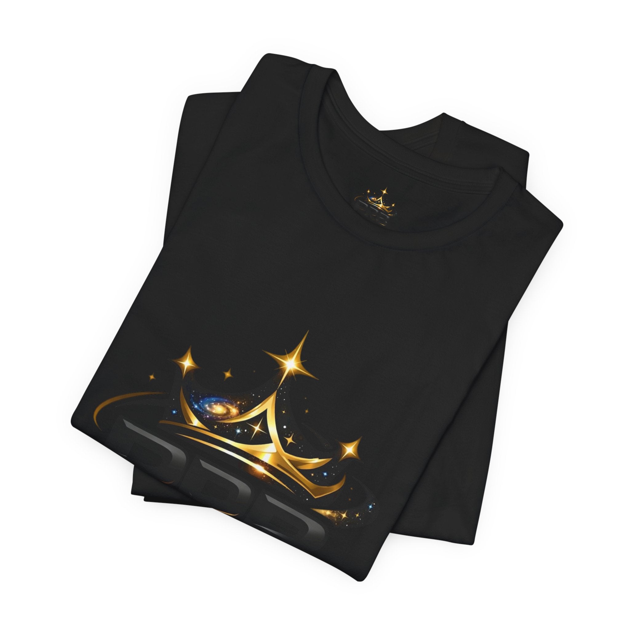 PRB Crown Tee — Graphic Logo T-Shirt by Power Runs Black