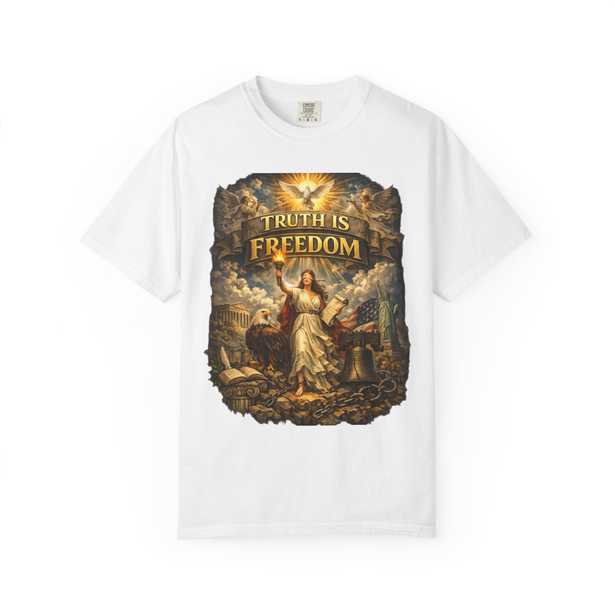 PRB Truth Is Freedom Graphic T-Shirt by Power Runs Black