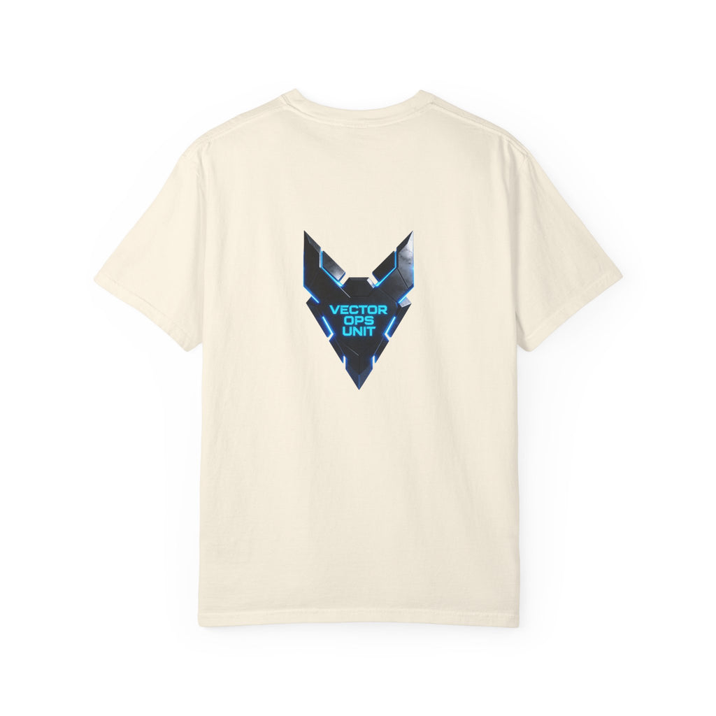 PRB Blackline Graphic T-shirt | Vector Ops Unit Tech Logo by Power Runs Black