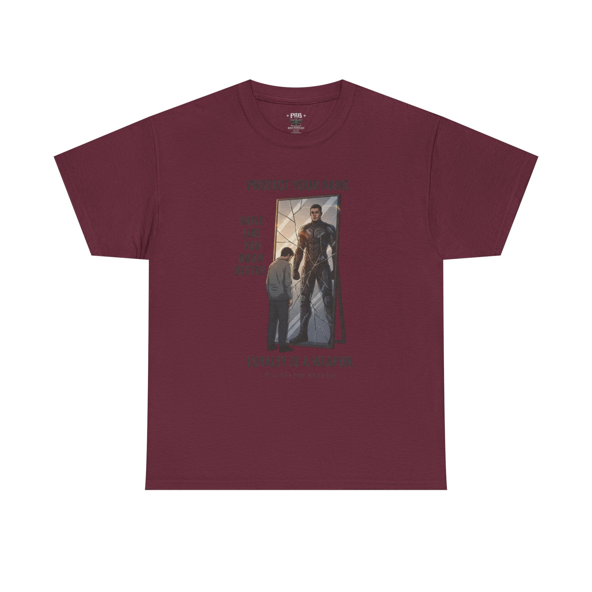 PRB Protect Your Name "Loyalty Is a Weapon" Graphic Tee by Power Runs Black