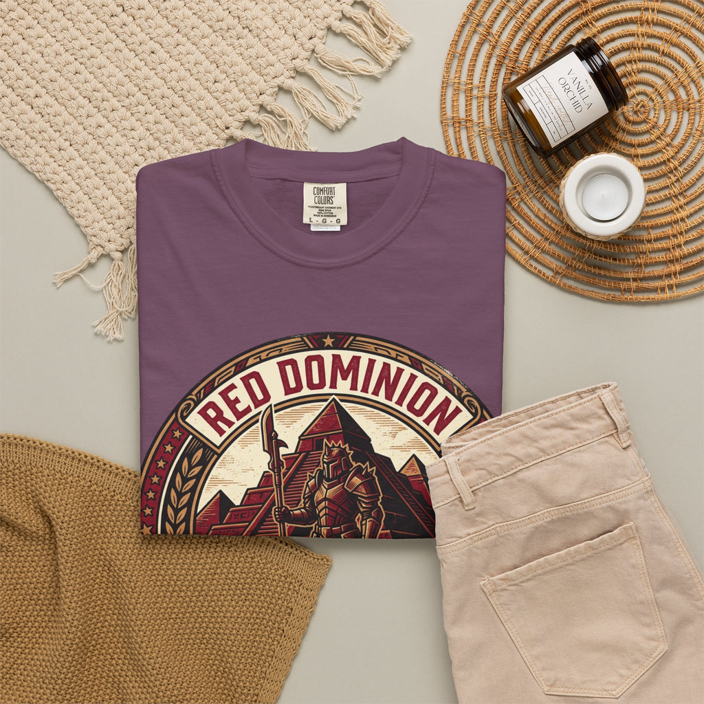 Power Runs Black PRB Red Dominion 'Right Side' Graphic T-Shirt by Power Runs Black