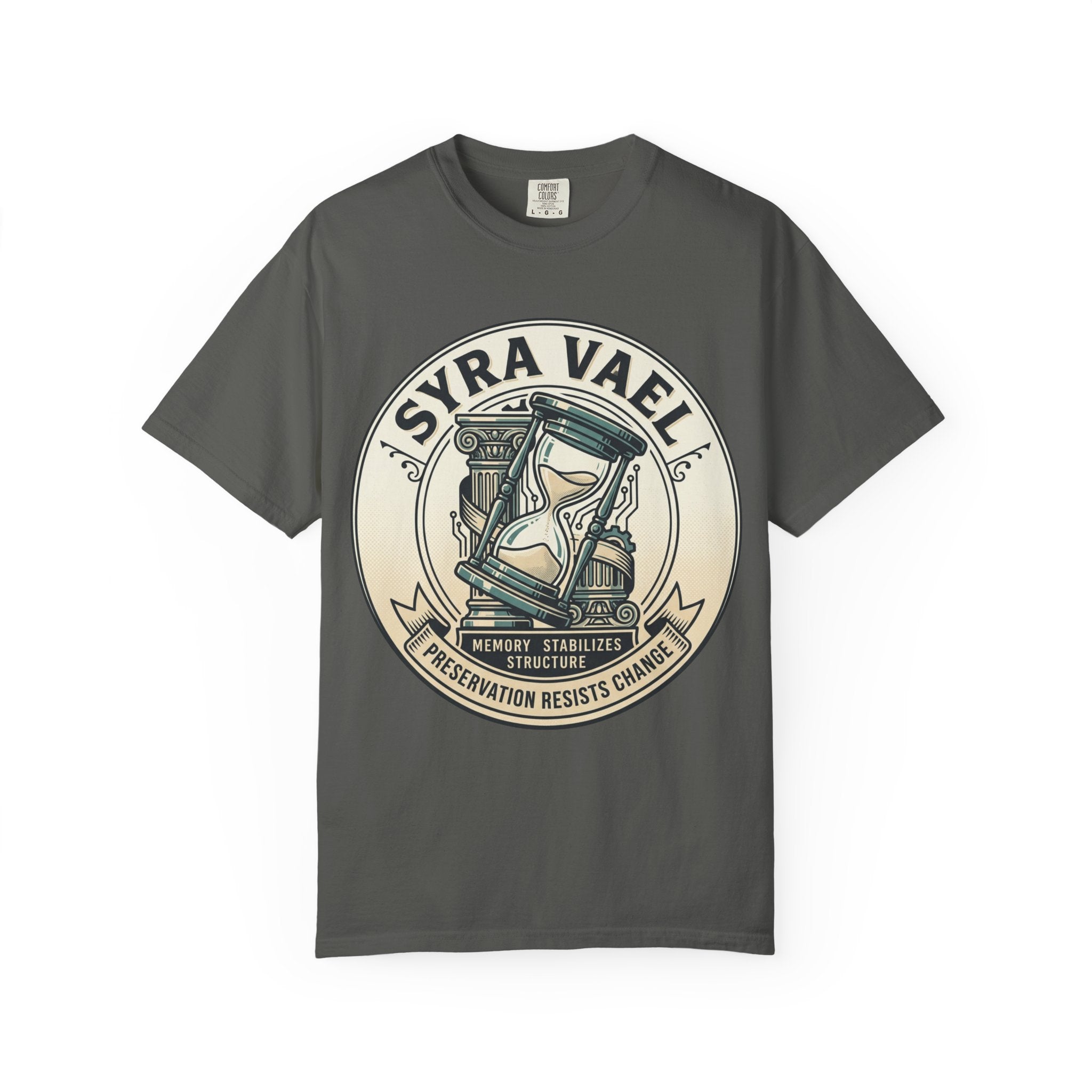 Power Runs Black PRB Syra Vael Hourglass Emblem T-Shirt by Power Runs Black