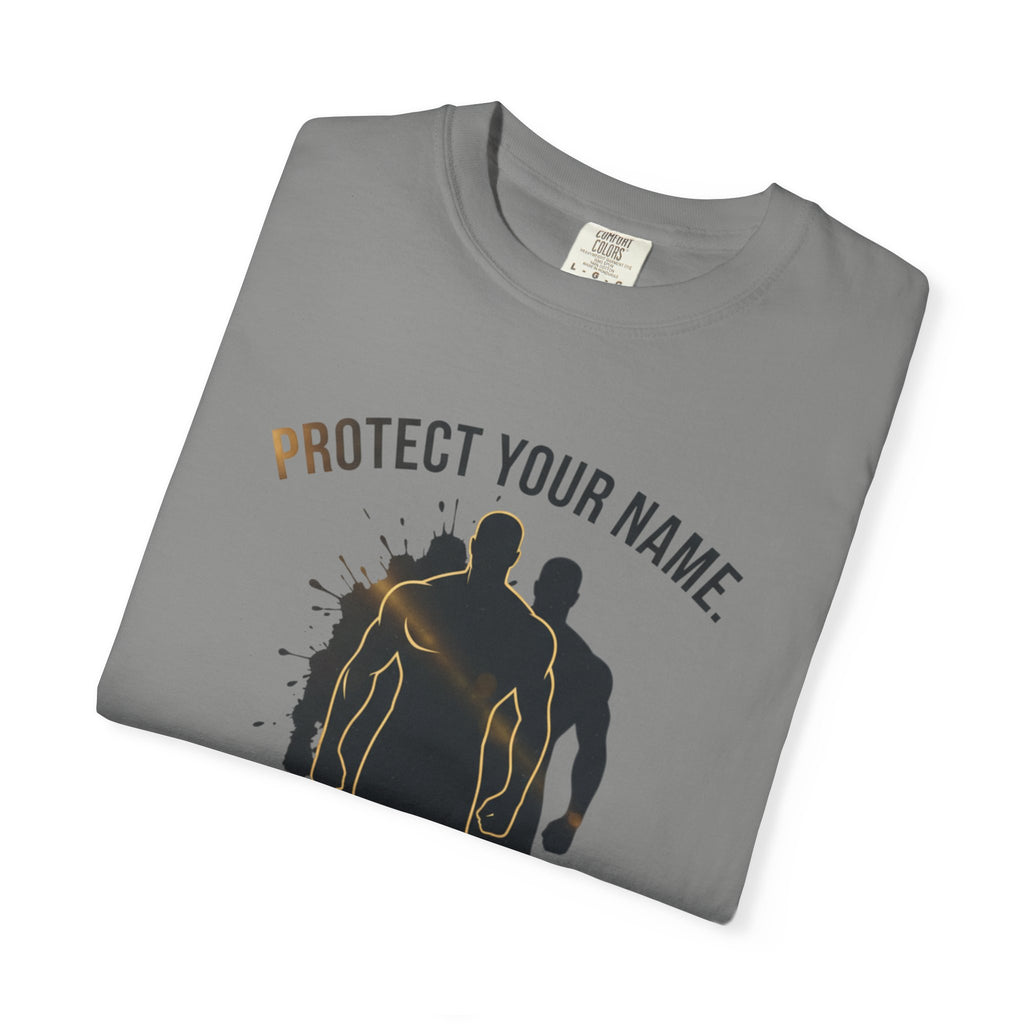 PRB Protect Your Name silhouette trio design T-Shirt | Loyalty is a Weapon graphic tee by Printify