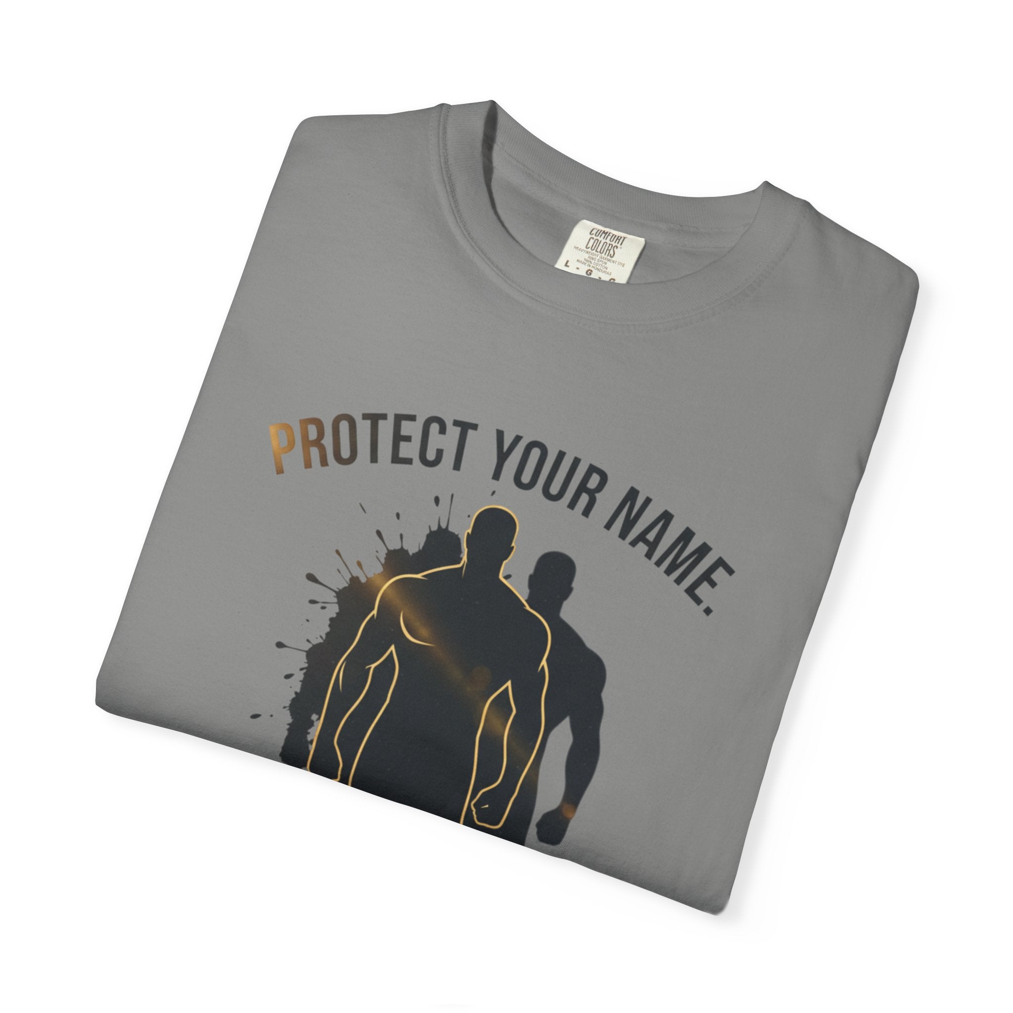 PRB Protect Your Name silhouette trio design T-Shirt | Loyalty is a Weapon graphic tee by Printify
