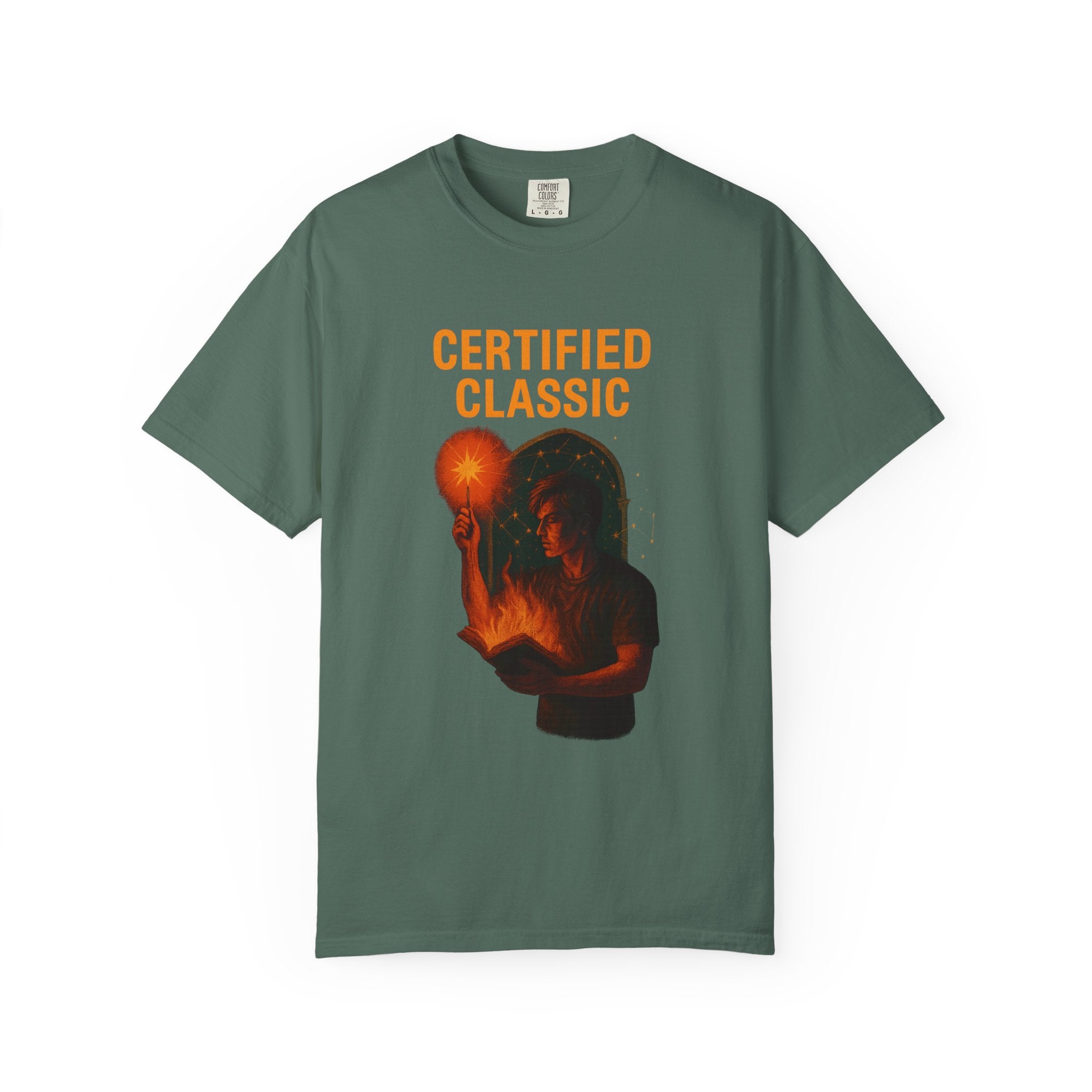 PRB Certified Classic head silhouette holding light bulb T-shirt | vintage inspired graphic tee by Power Runs Black
