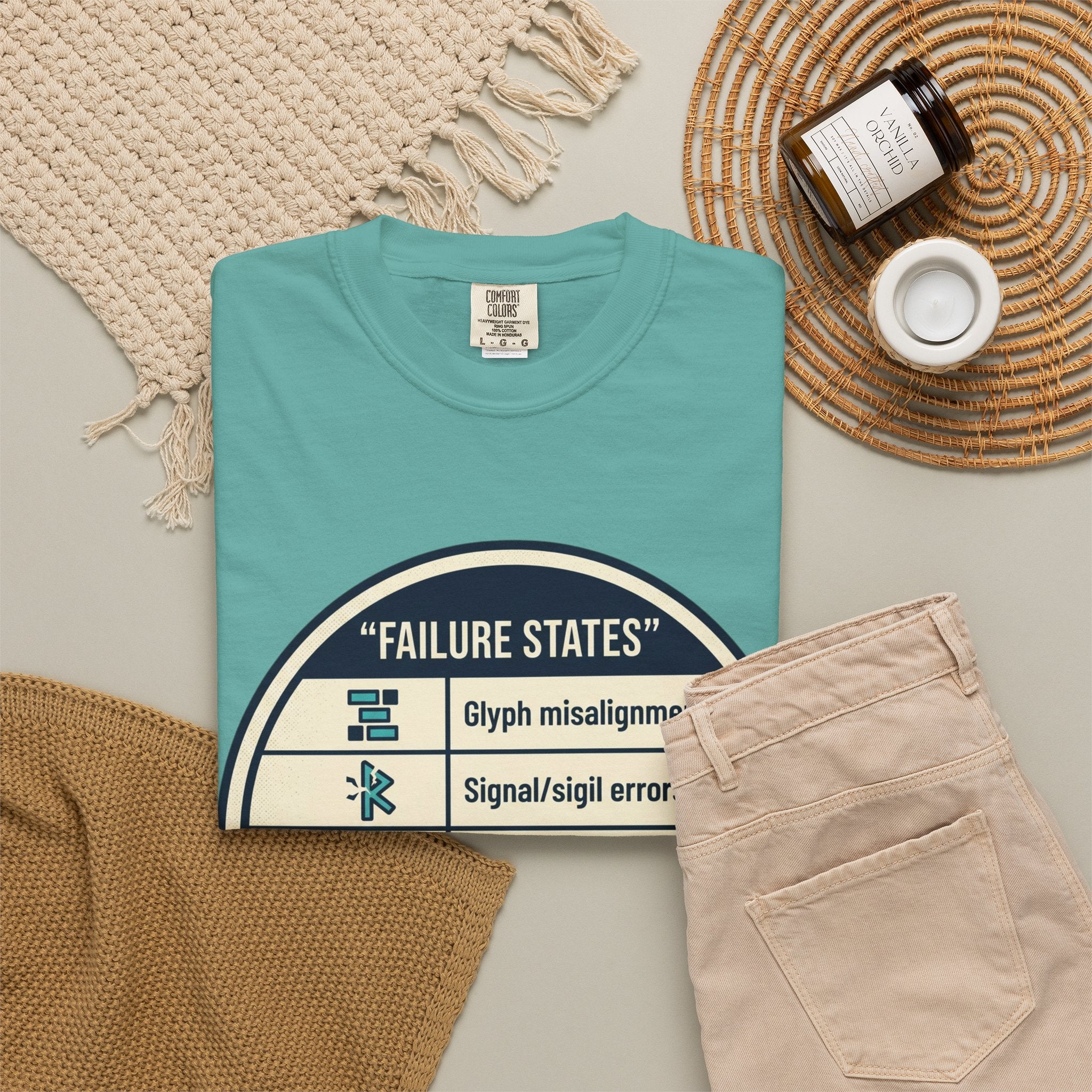 Power Runs Black PRB Failure States T-Shirt — Sci‑Fi Status Badge Graphic Tee by Power Runs Black