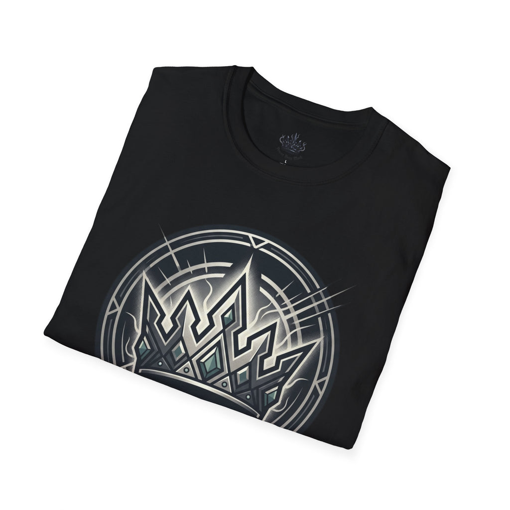Power Runs Black PRB Crown Variant Graphic T-Shirt — The Crown Variant Emblem by Power Runs Black