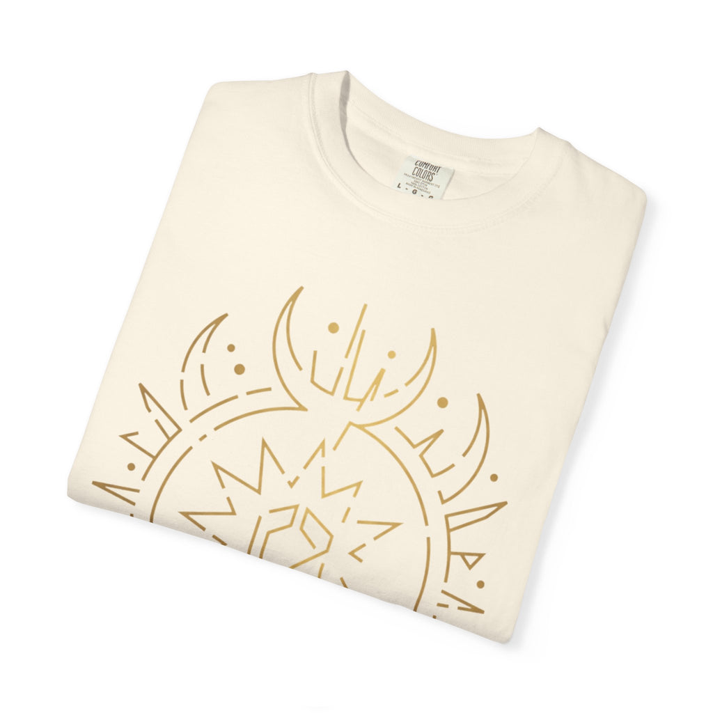 Power Runs Black PRB Cael Mór Symbol T-Shirt — ‘Nothing Connects’ Minimal Graphic Tee by Power Runs Black