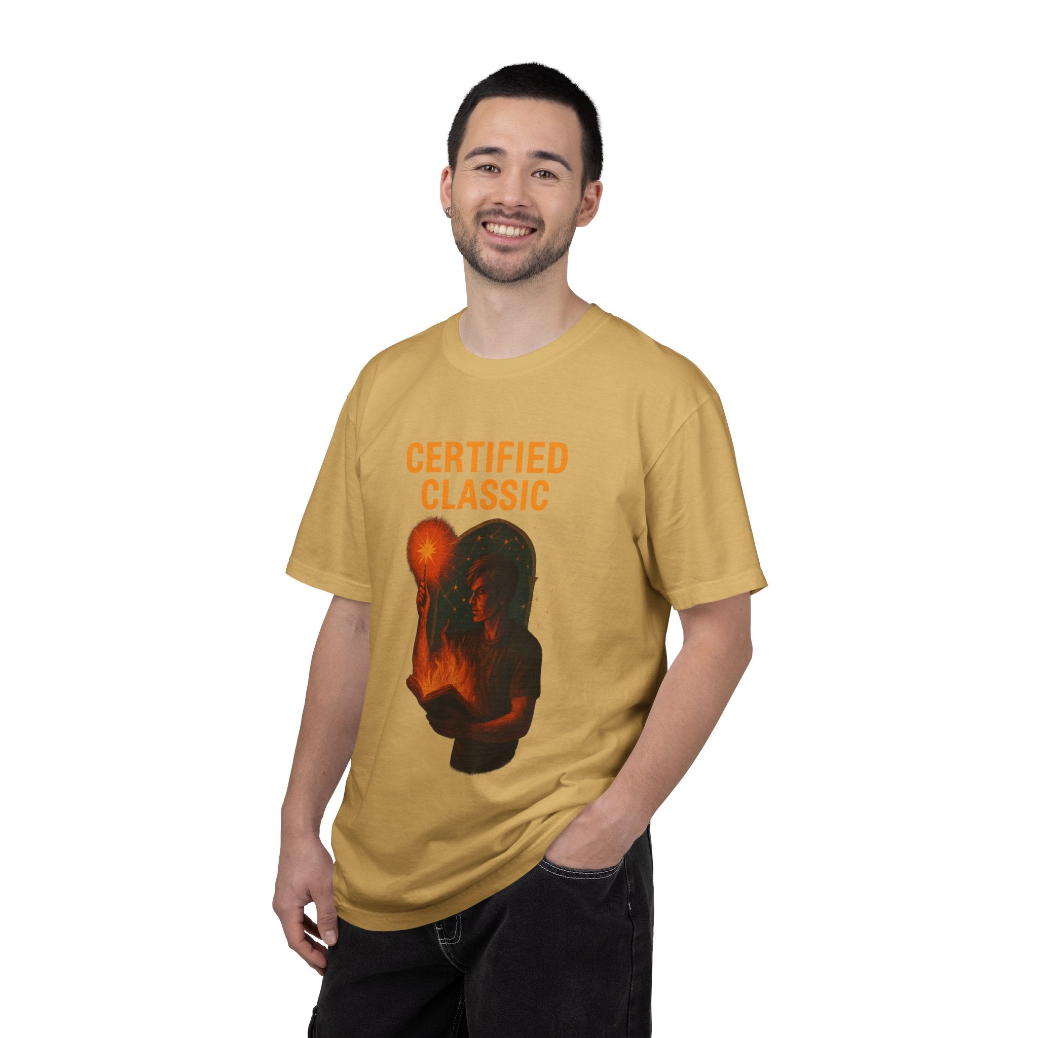 PRB Certified Classic head silhouette holding light bulb T-shirt | vintage inspired graphic tee by Power Runs Black