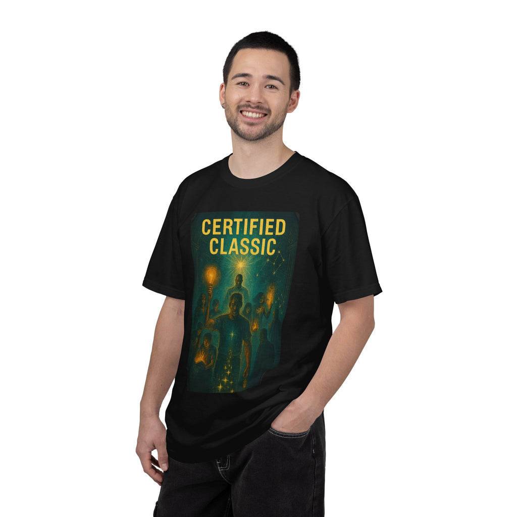 PRB Certified Classic T-Shirt — Vintage Lanterns Graphic Tee by Power Runs Black