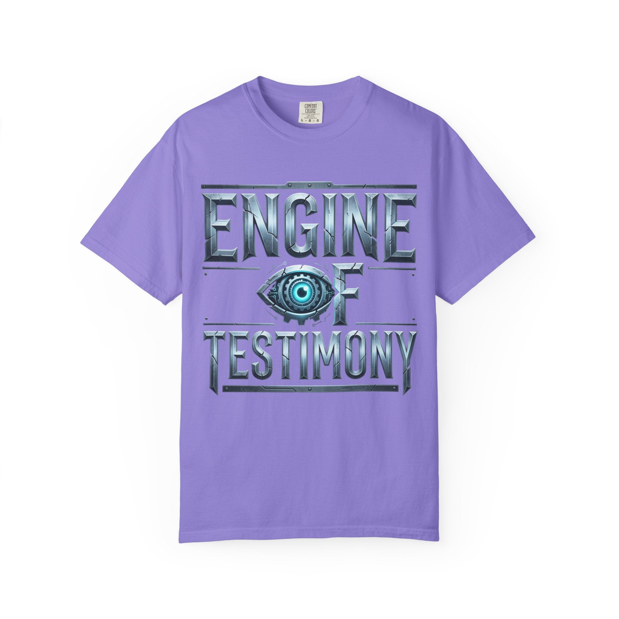 Printify PRB Engine of Testimony T-Shirt | Eye Emblem Graphic Tee - T-Shirt