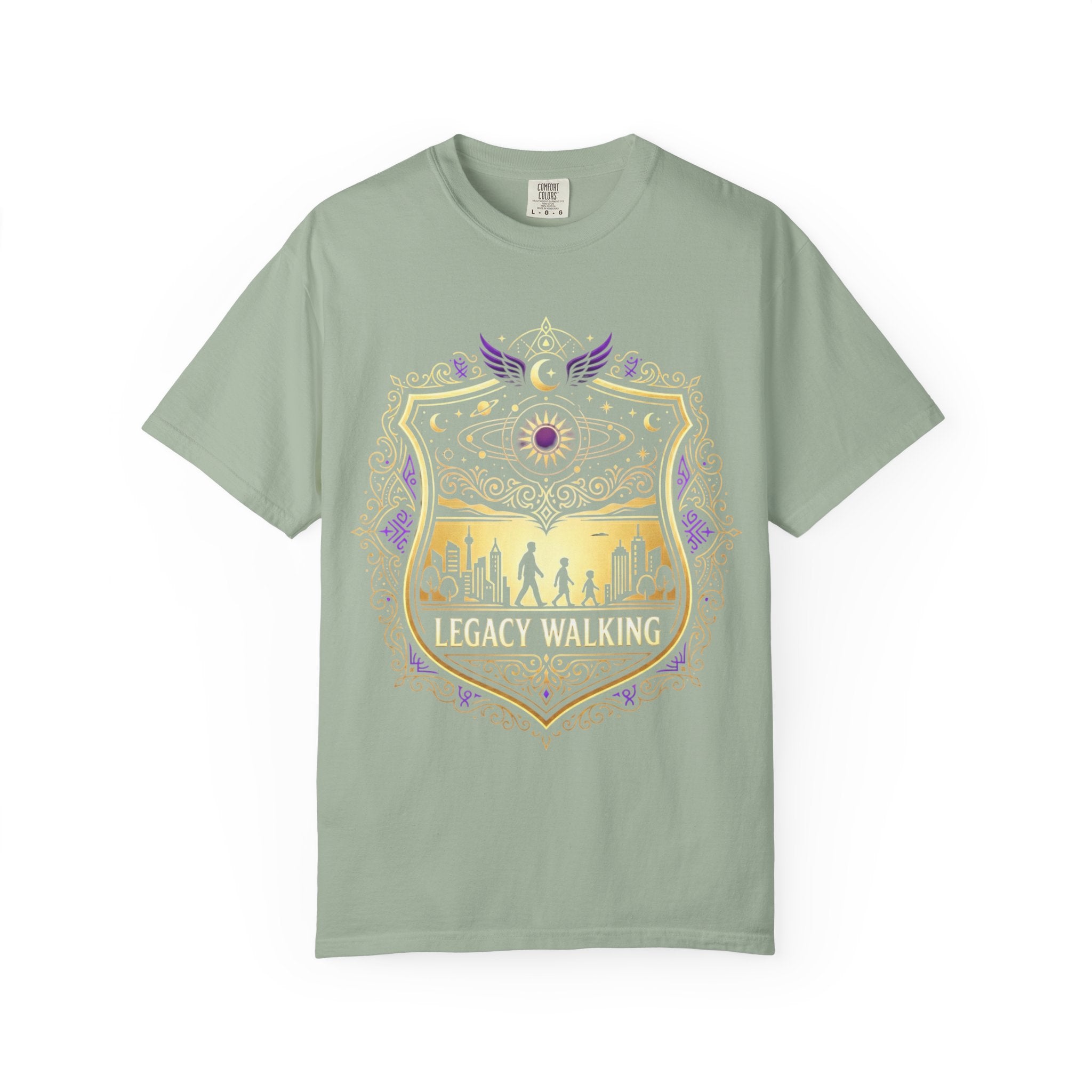 PRB Sci-Fi Adventure Graphic Tee | Futuristic Forest Print Unisex T-Shirt by Printify