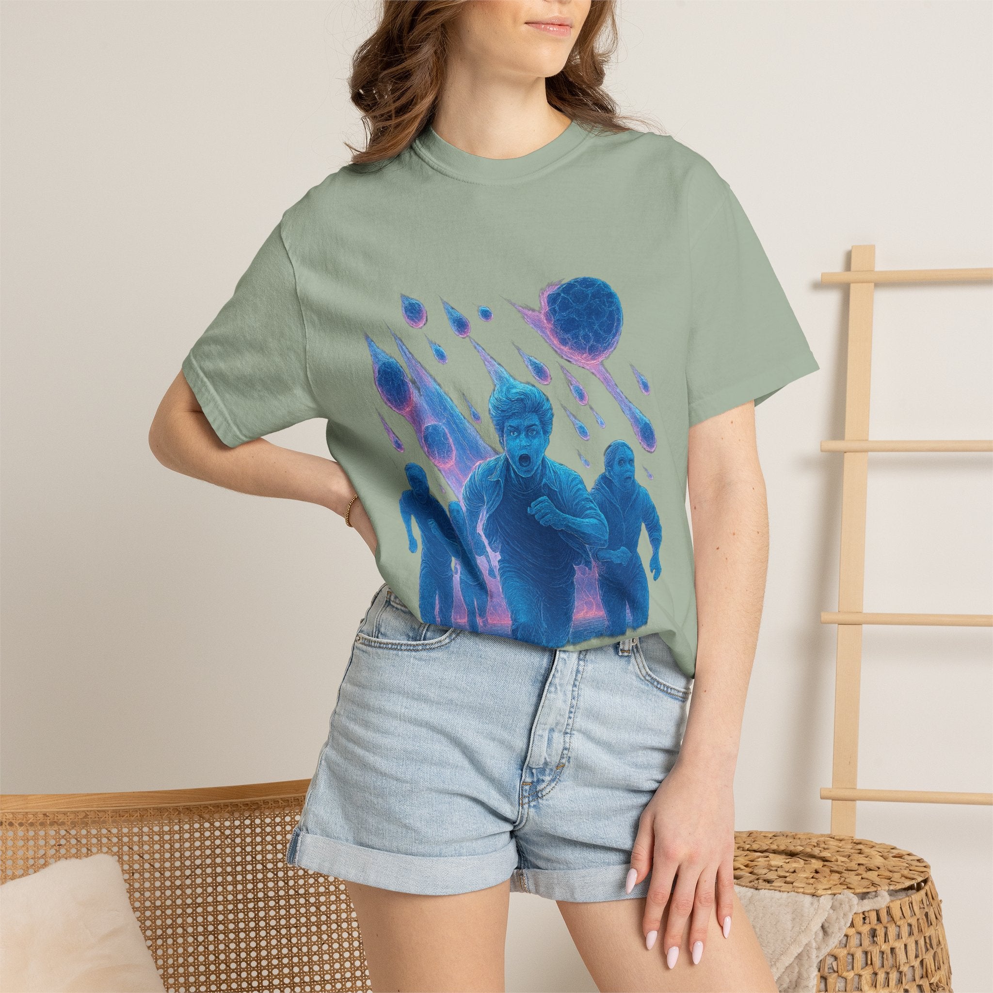PRB Meteor Shower Survival Graphic Tee by Power Runs Black