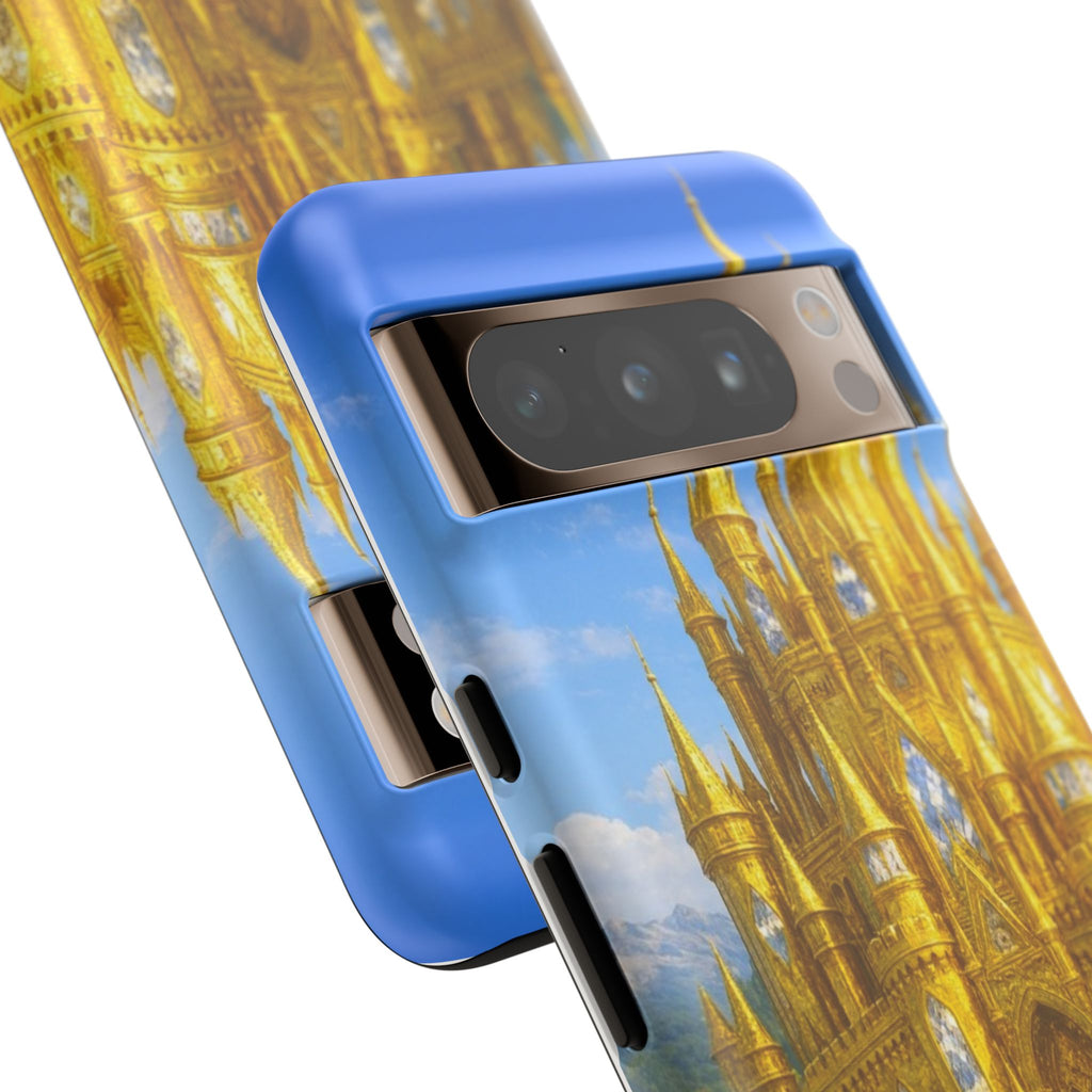 PRB Golden Castle iPhone Case | Fantasy Palace Phone Case by Power Runs Black