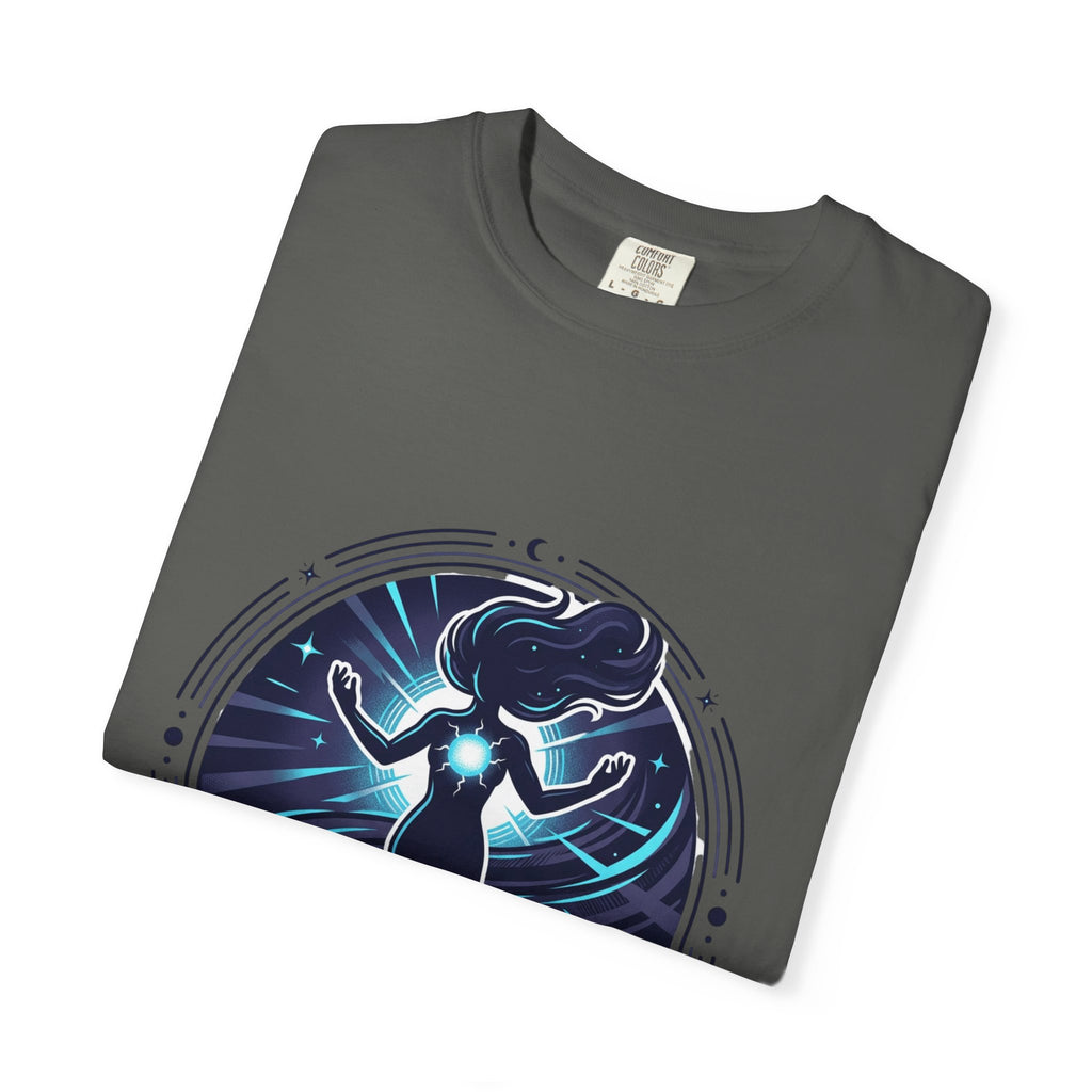 Power Runs Black PRB Ascension T-Shirt — Spiritual Energy Graphic Tee by Printify