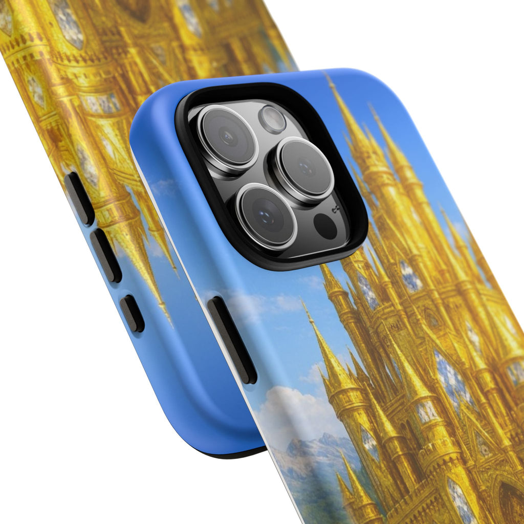 PRB Golden Castle iPhone Case | Fantasy Palace Phone Case by Printify