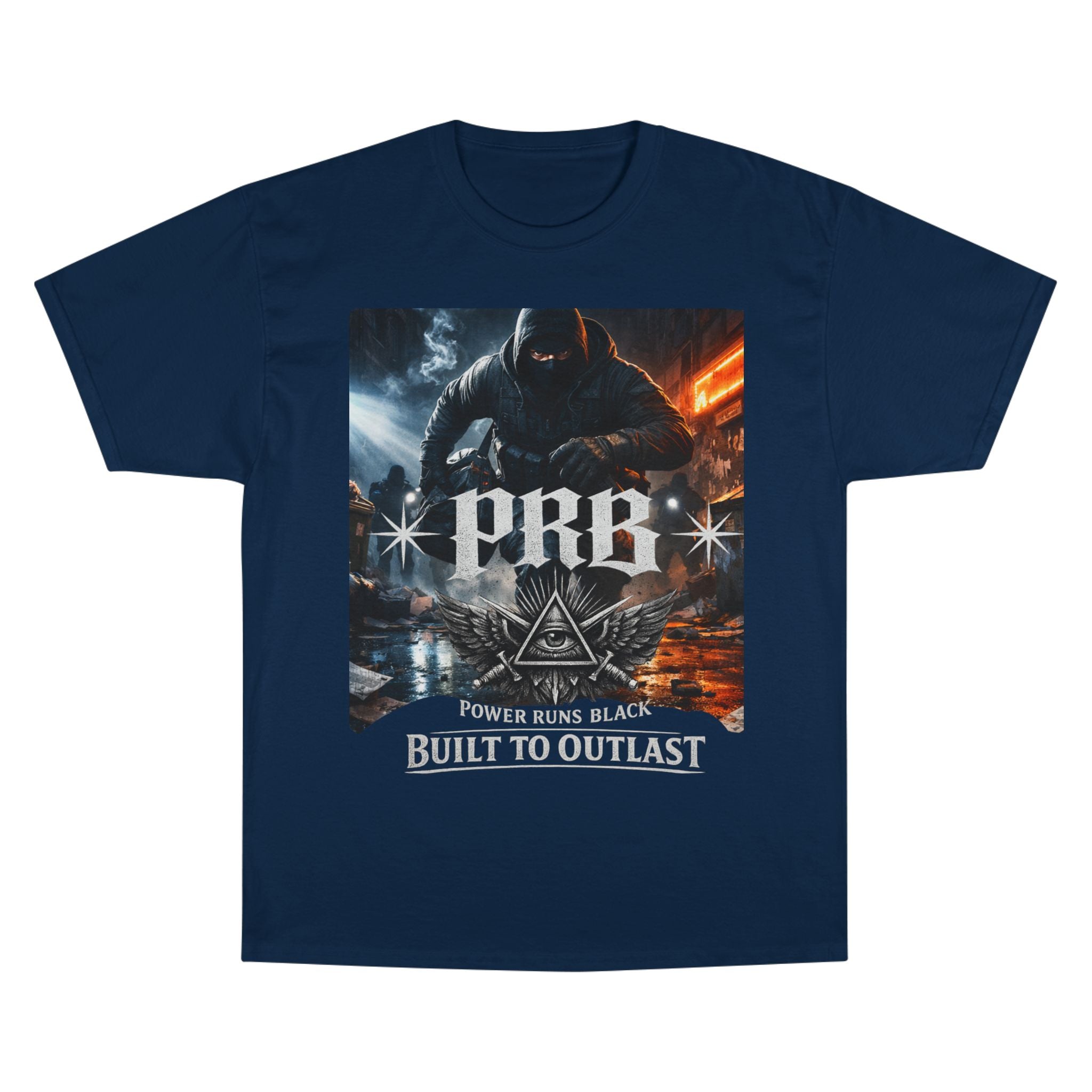 PRB 'Built to Outlast' Graphic Tee by Printify