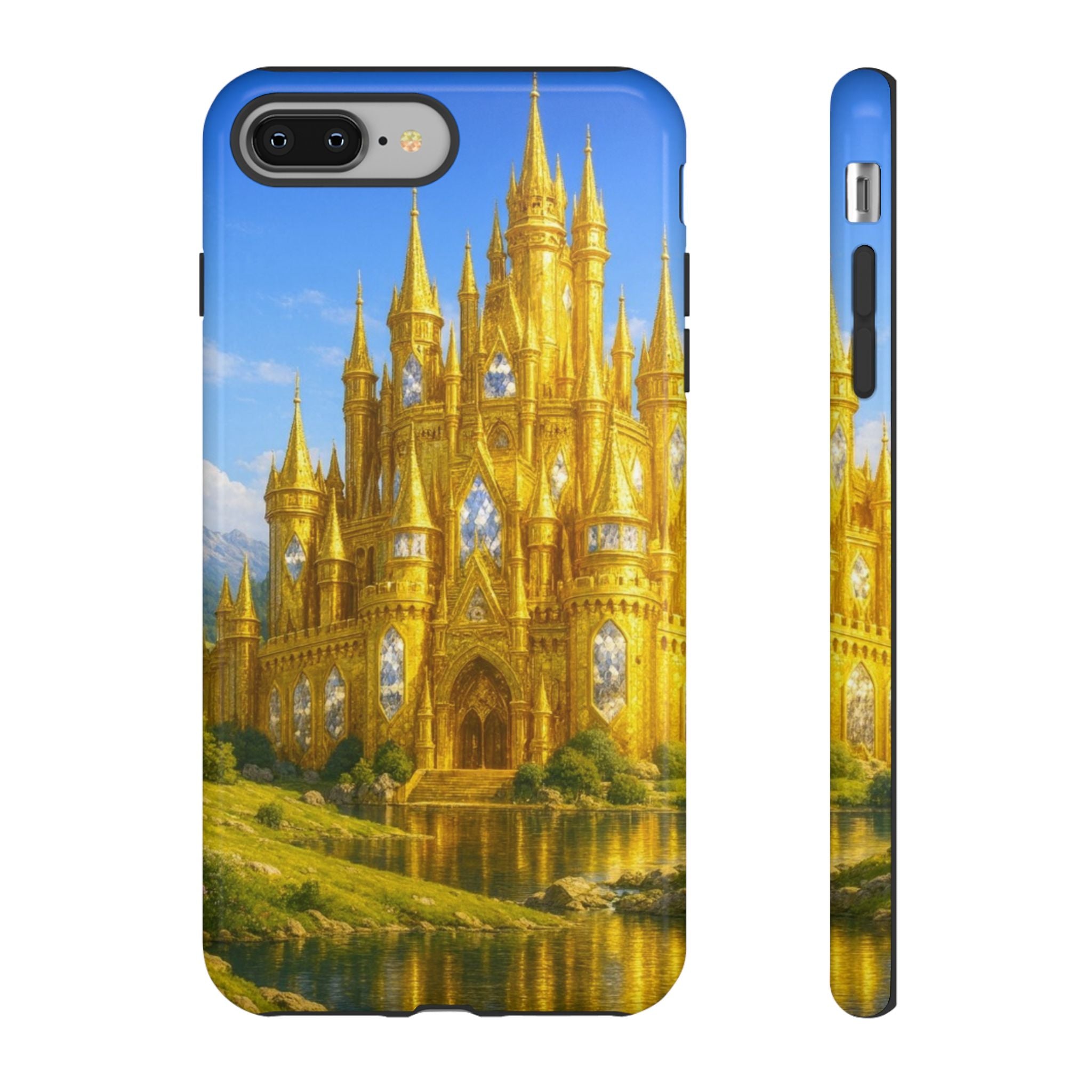 PRB Golden Castle iPhone Case | Fantasy Palace Phone Case by Printify